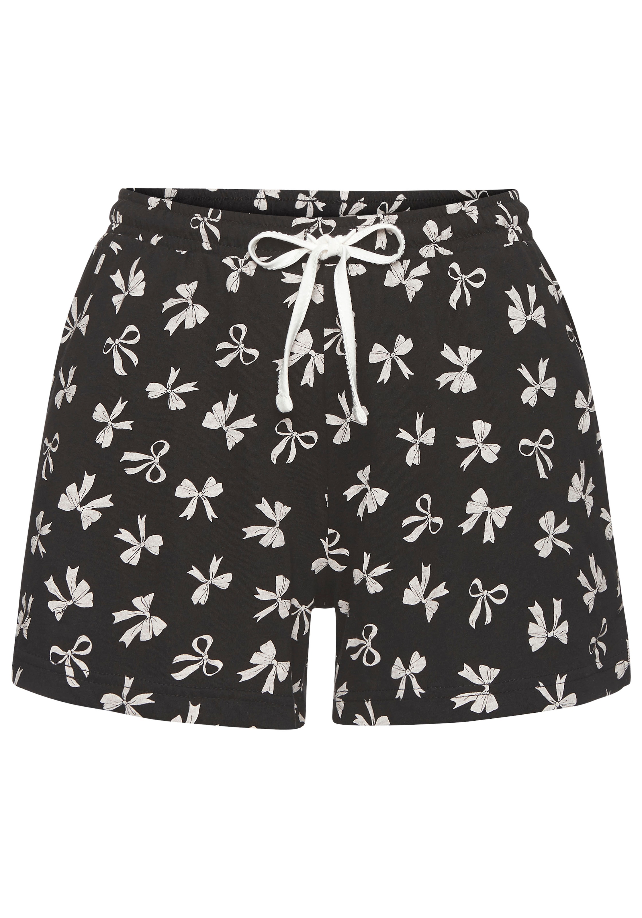 Vivance Dreams Shorty Set, 4 pièces Mit süssem Schleifenmuster