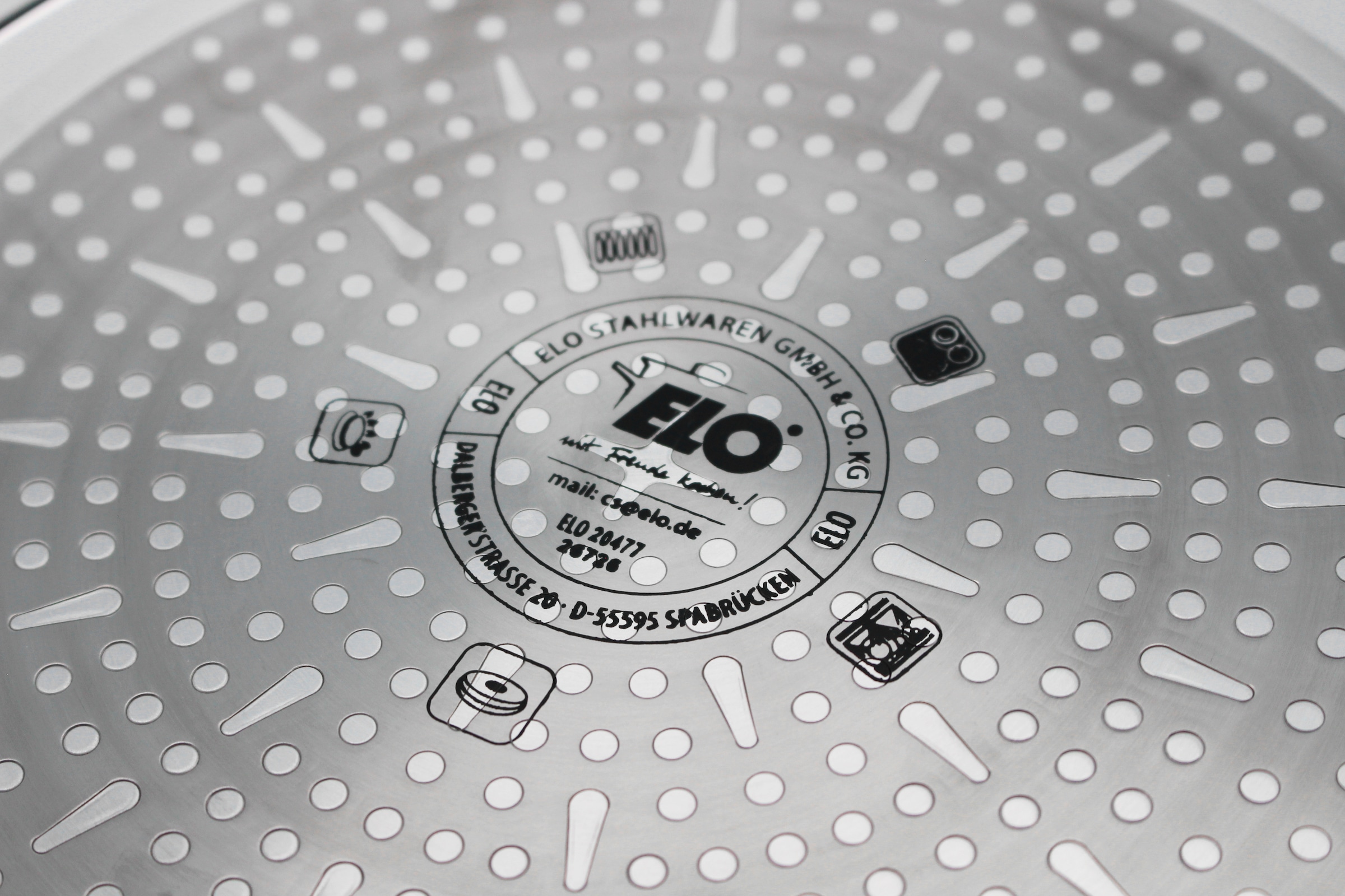 Elo Basic Crêpepfanne »Leto, Crepepfanne + Teigverteiler« Aluminium 1 Stk. tlg. Pfanne inklusive Teigverteiler