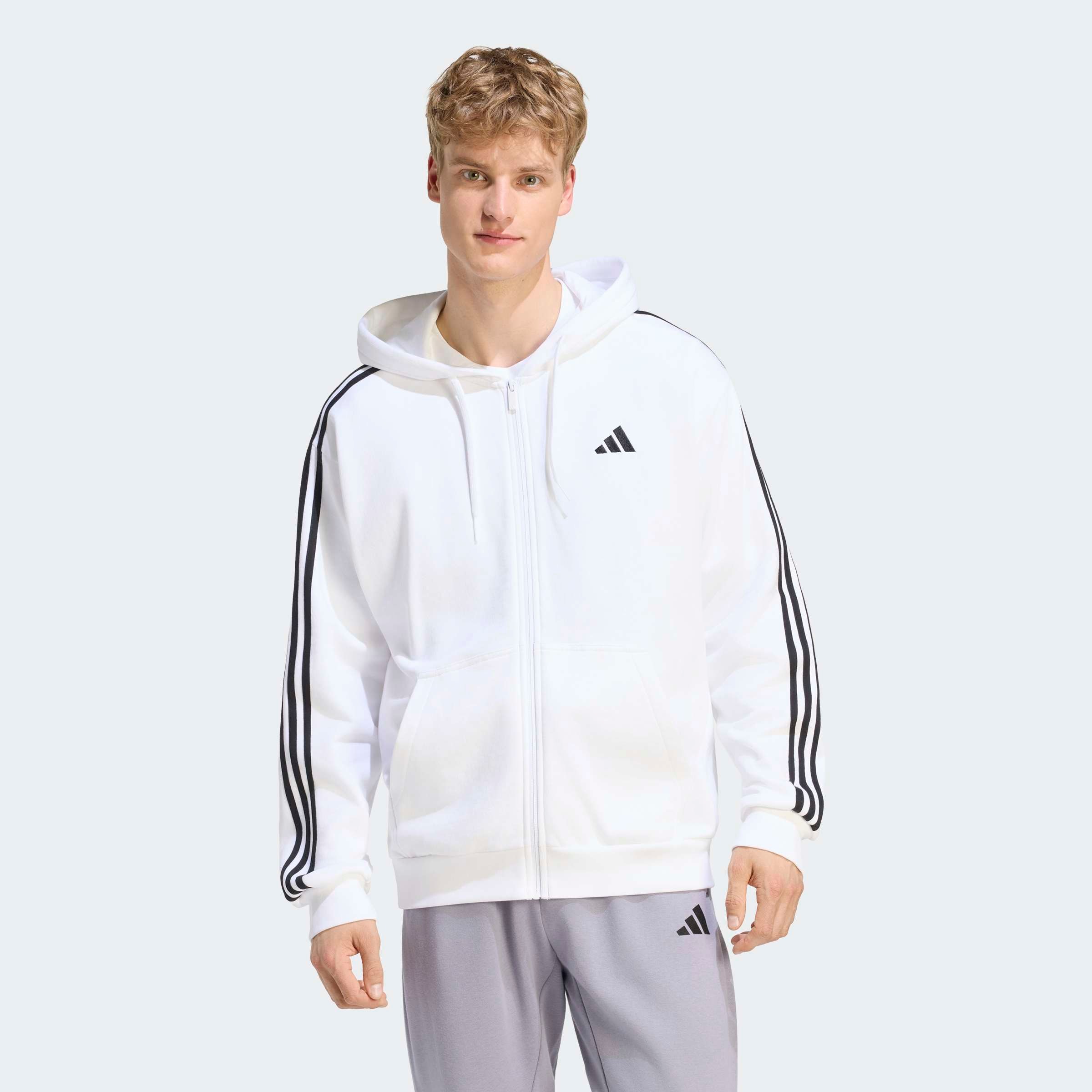 adidas Sportswear Kapuzensweatjacke »M 3S FT FZ HD«