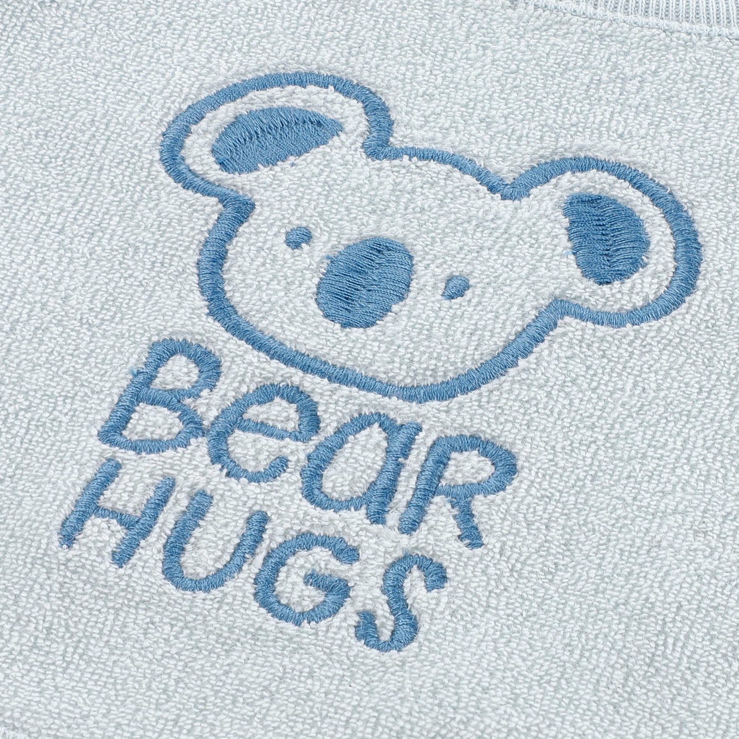 HUGGIES babywear Lätzchen »HGHB 3PK BIBS« Packung, 3 Stk. tlg. mit Bärchenprint und Klettverschluss