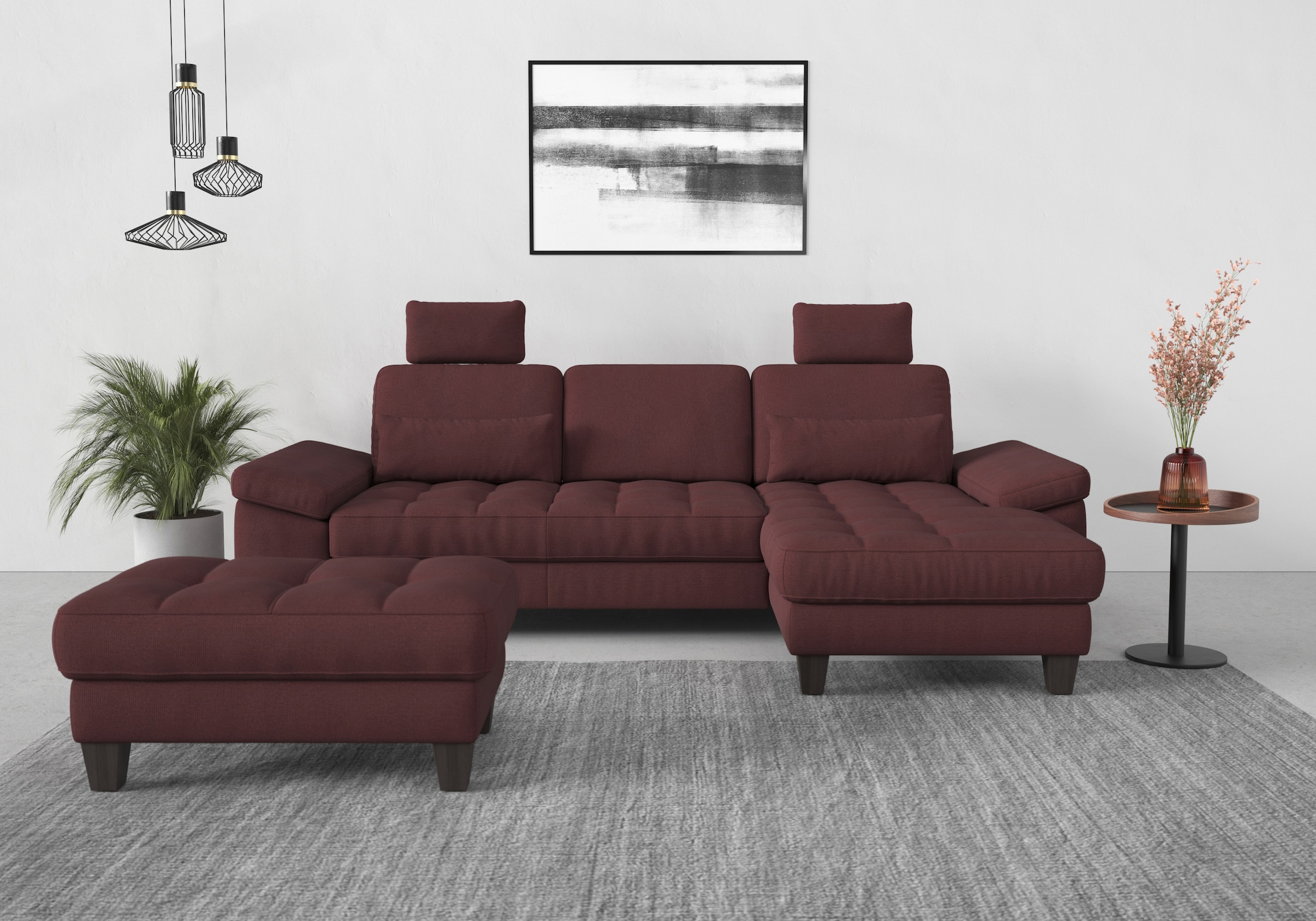 sit&more Stauraumhocker »Westham« wahlewise mit/ohne Federkern