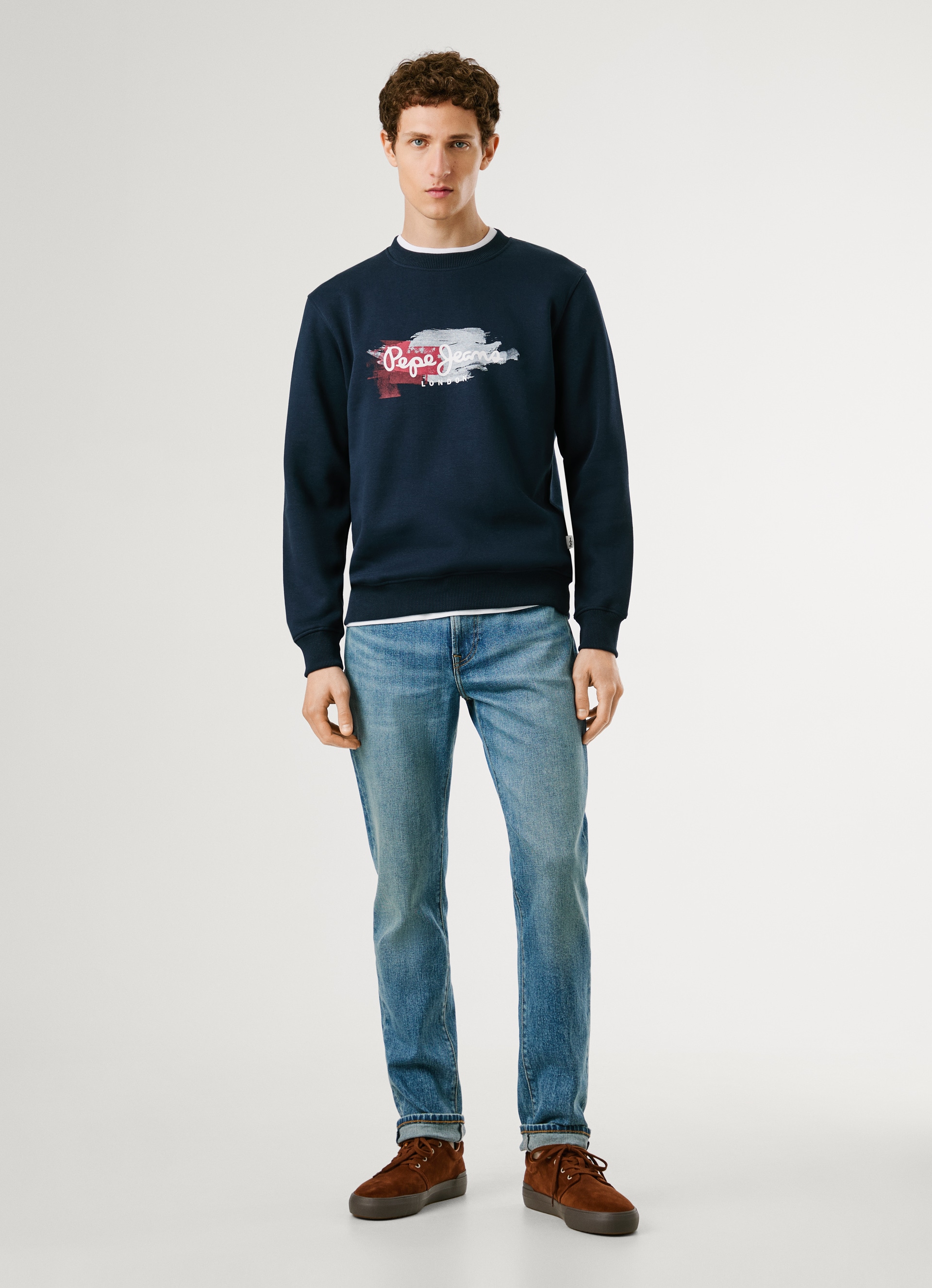Pepe Jeans Sweatshirt »TREY CREW« Regular Fit mit Rundhals