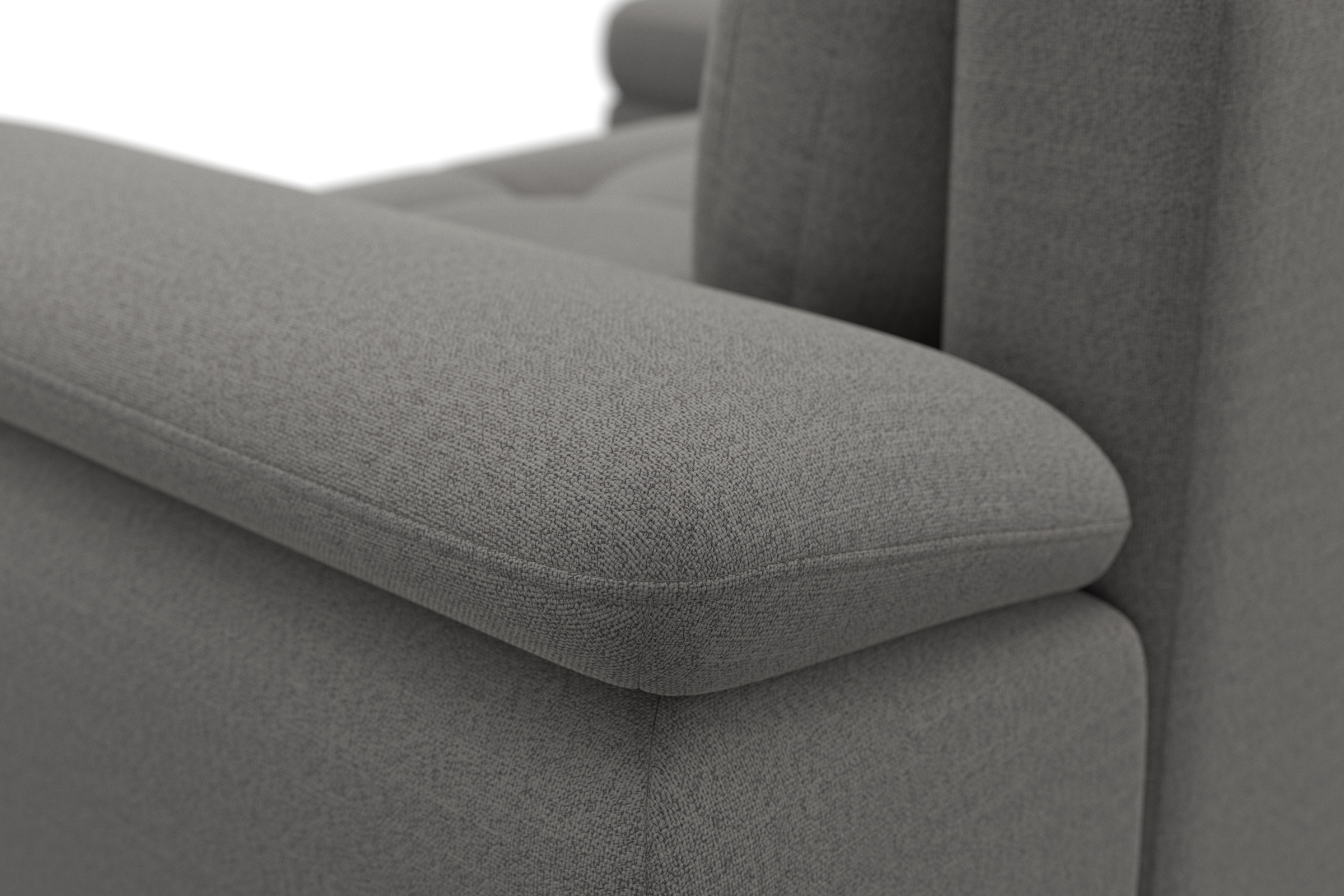 sit&more Canapé d'angle »Latigo L-Form« avec méridienne, au choix avec fonction lit et coffre de lit