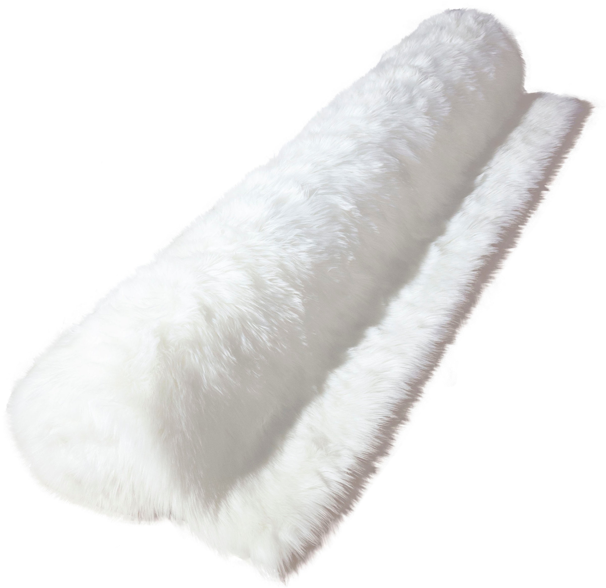 my home Tapis en fourrure »Dena, Hochflor Teppiche« Rectangulaire 60 mm Höhe Kunstfell, weich, Uni-Farben, Wohnzimmer, Schlafzimmer, Esszimmer