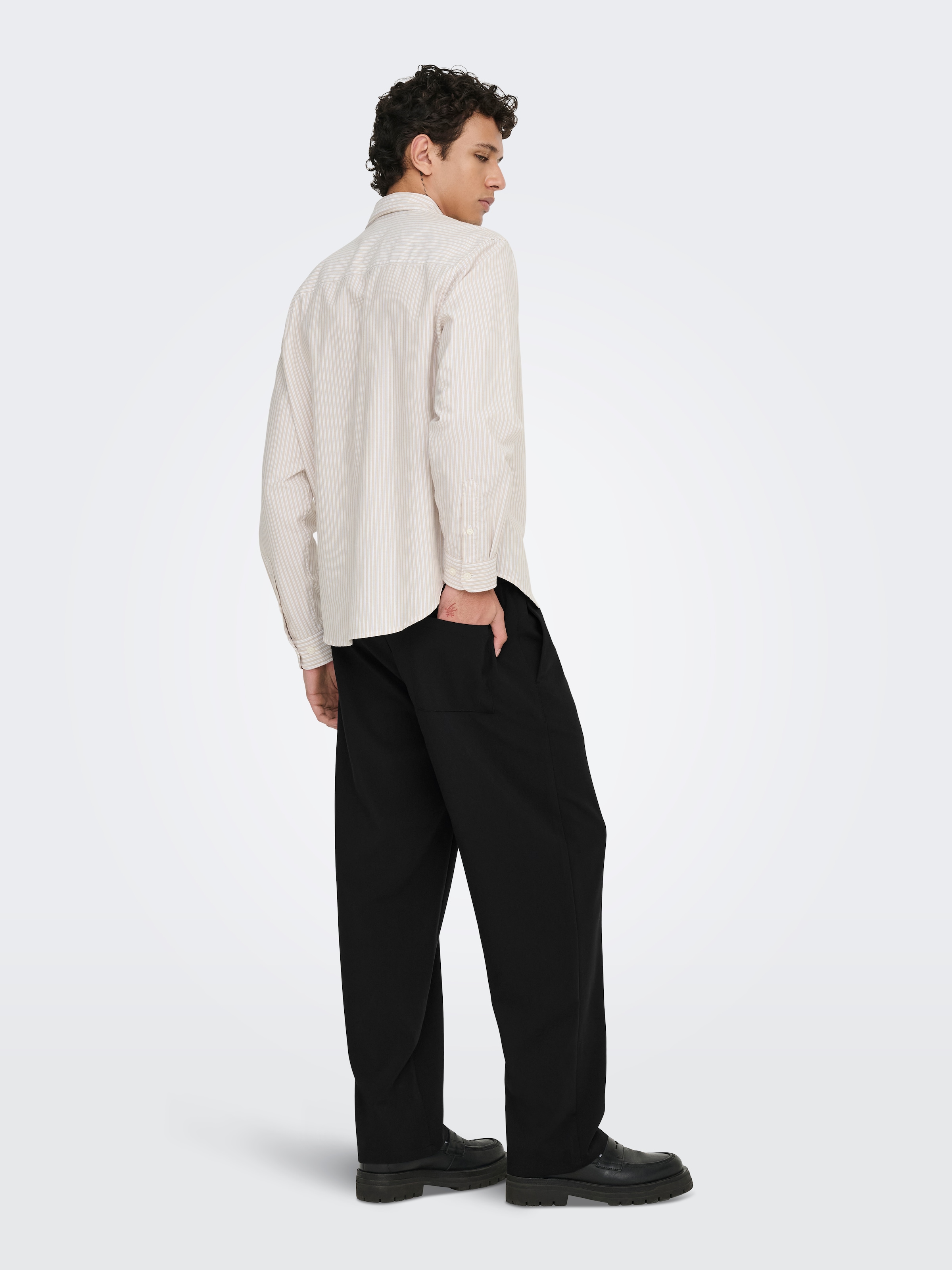 ONLY & SONS Schlupfhose »ONSWILL 0292 LOOSE STRING PANT FRML NOOS«  Materialmix, relaxed fit