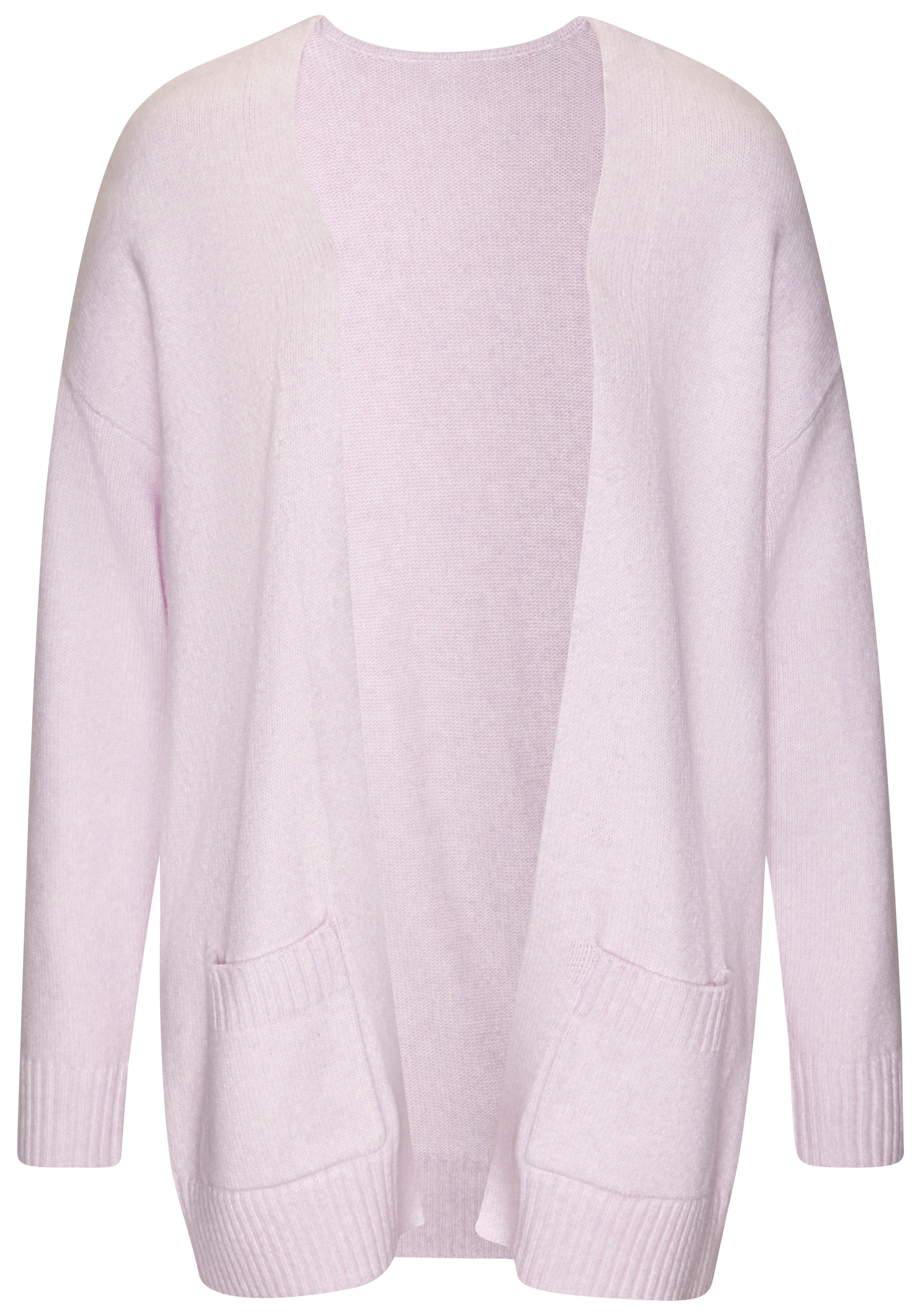 Vivance Strickjacke Set, mit Schal,  aus kuscheliger Strickqualität, Cardigan