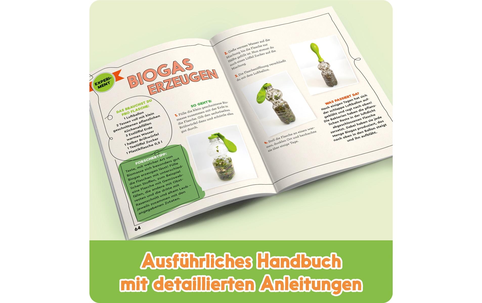 Franzis Experimentierkasten »GEOLINO Erneuerbare Energien - Deutsch«