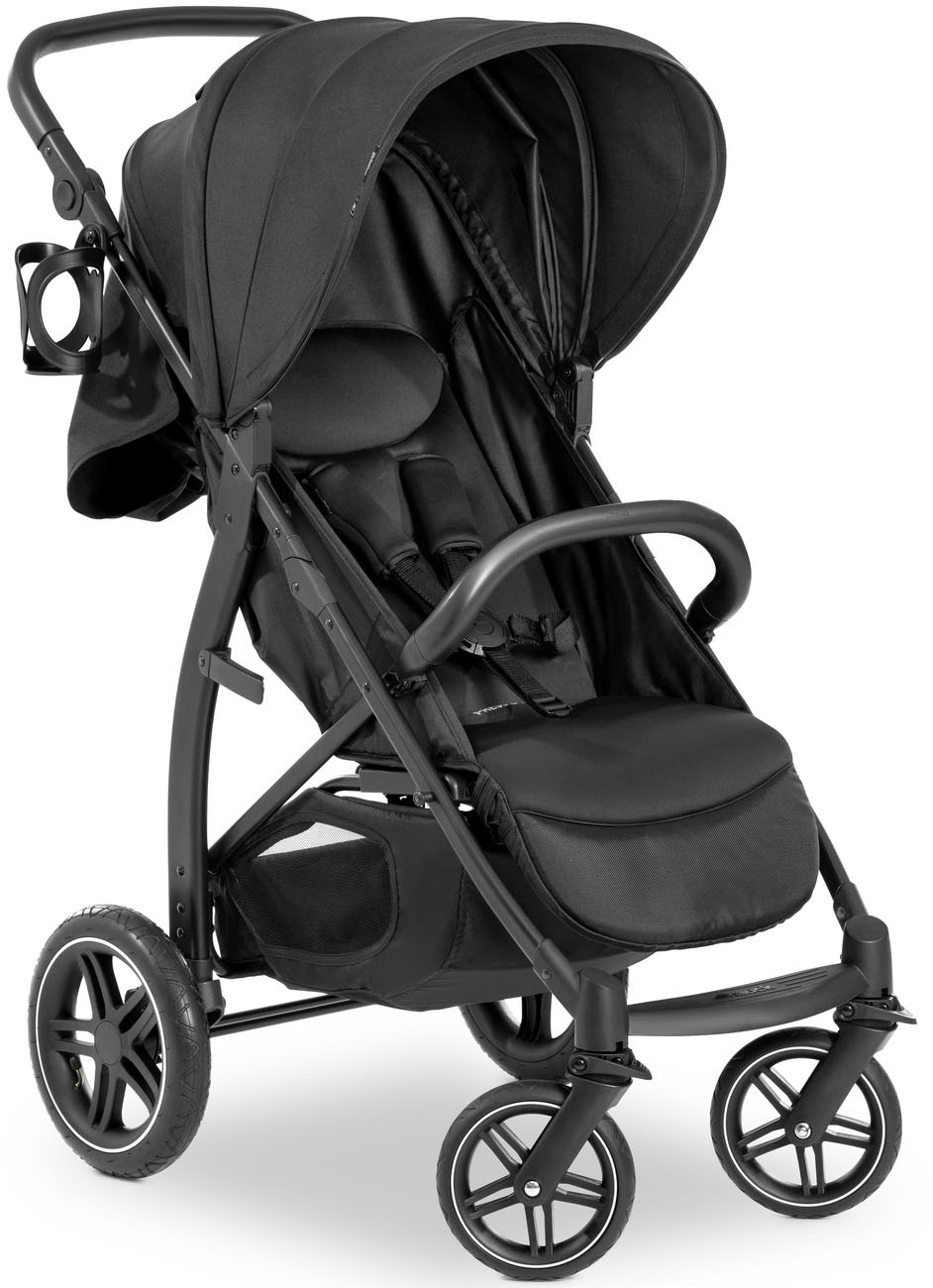 Hauck Kinder-Buggy »Rapid 4D Air, black« mit verlängerbarem 3-Zonen Verdeck