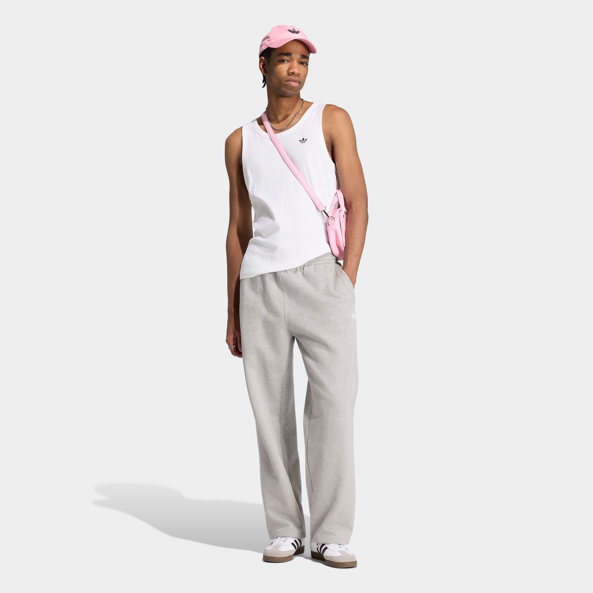 adidas Originals Tanktop »TREFOIL ESSENTIALS« mit Rundhalsausschnitt, ohne Verschluss, aus Baumwolle