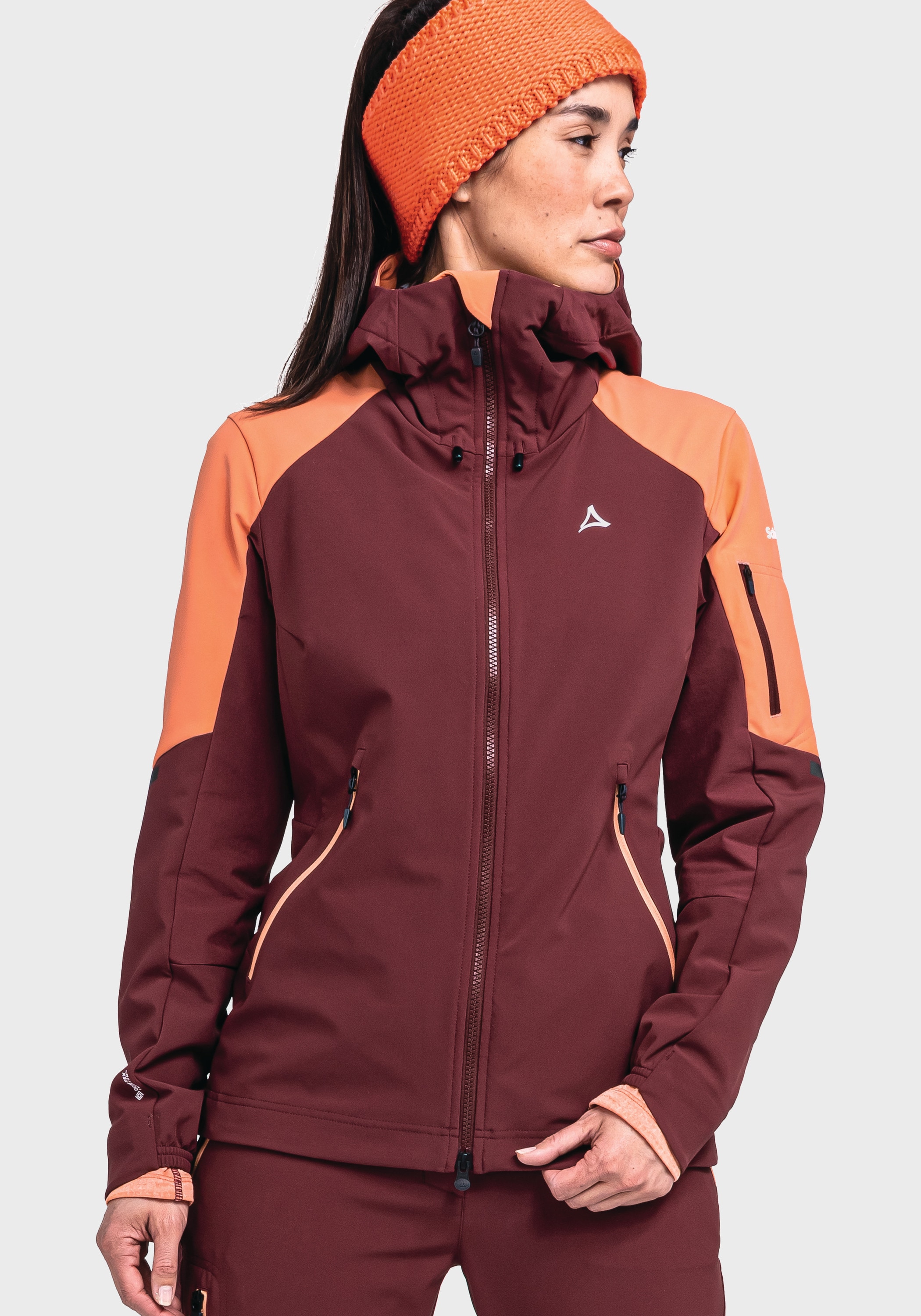 Schöffel Outdoorjacke »Softshell Jacket Kals L« mit Kapuze