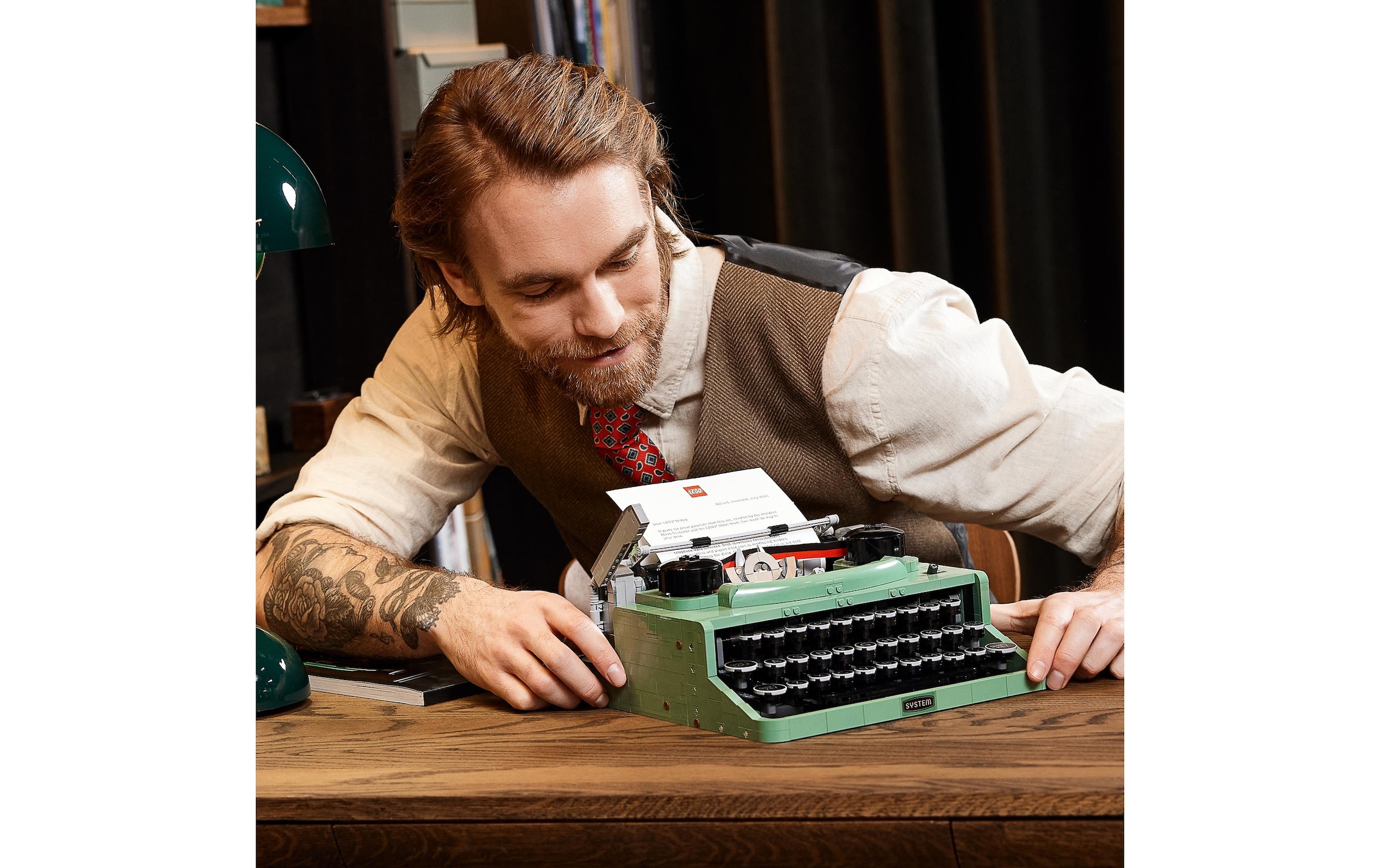 LEGO® Spielbausteine »Schreibmaschine 21327«