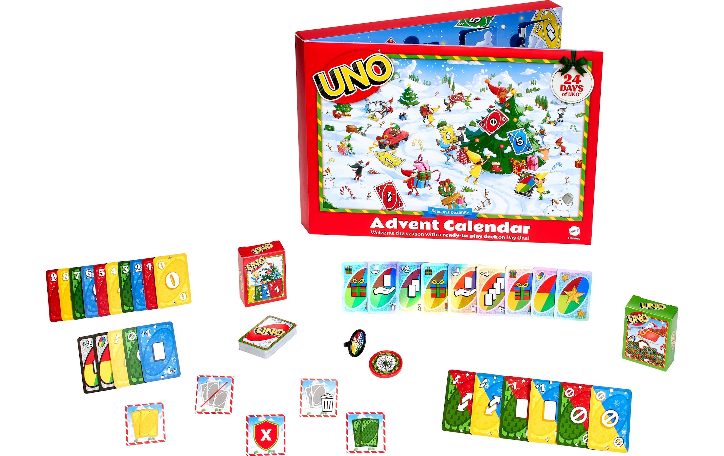 Mattel games Jouet calendrier de l'Avent »Adventskalender UNO 2026«