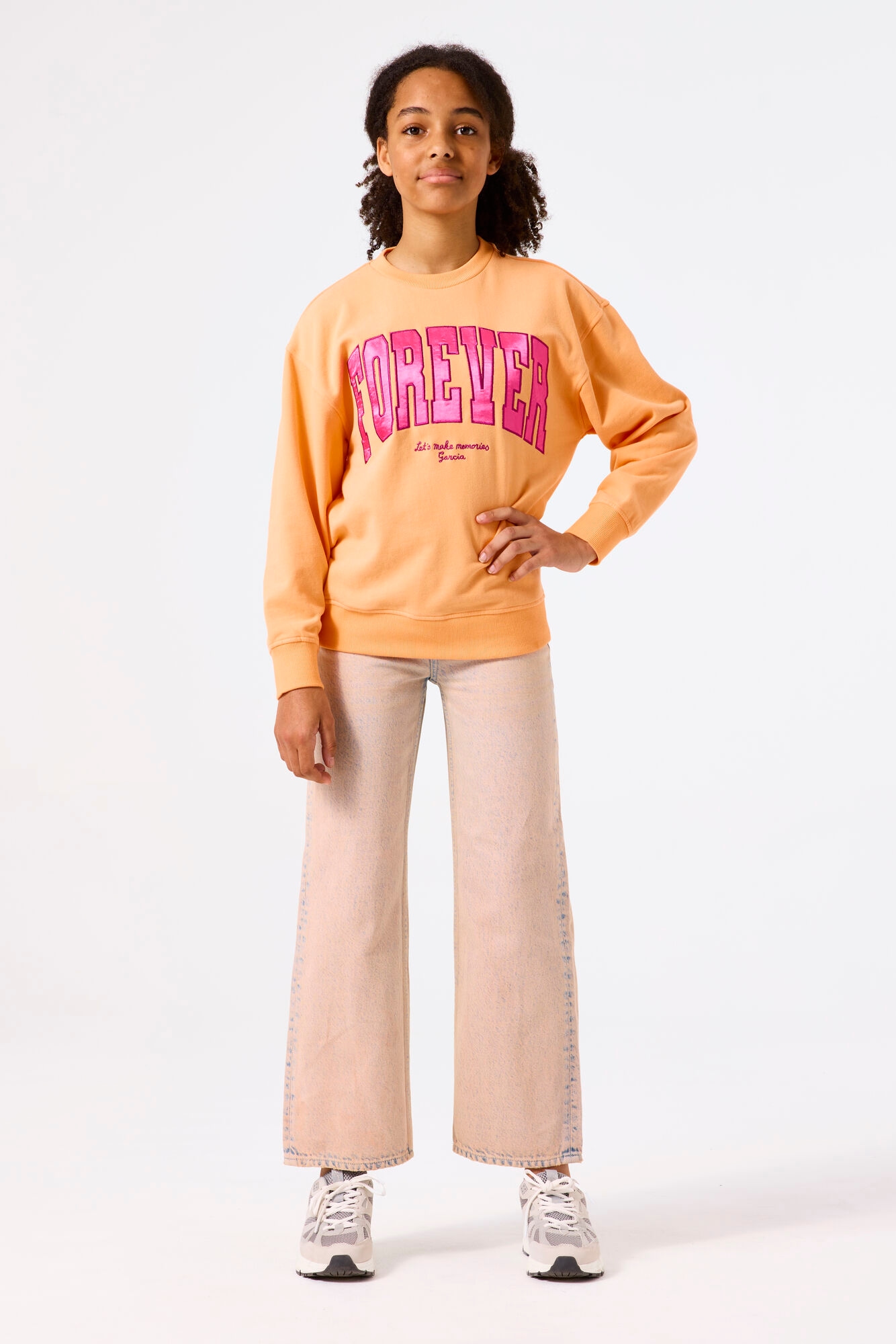 Garcia Sweatshirt , mit Frontprint, for Girls
