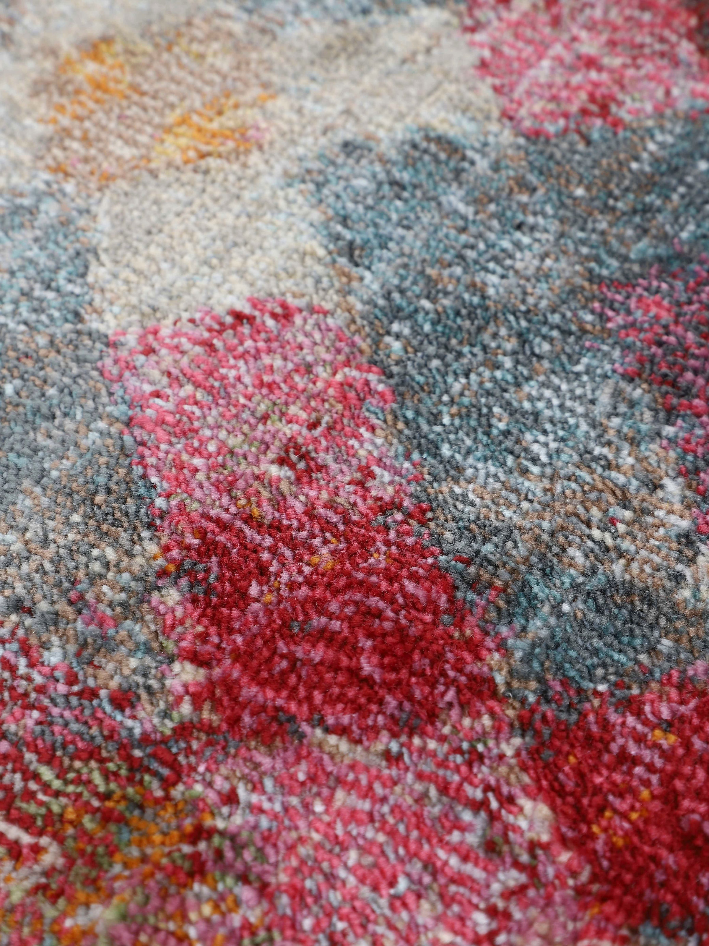 carpetfine Teppich »Lori« rechteckig 7 mm Höhe Vintage Grafisch Design, Wohnzimmer