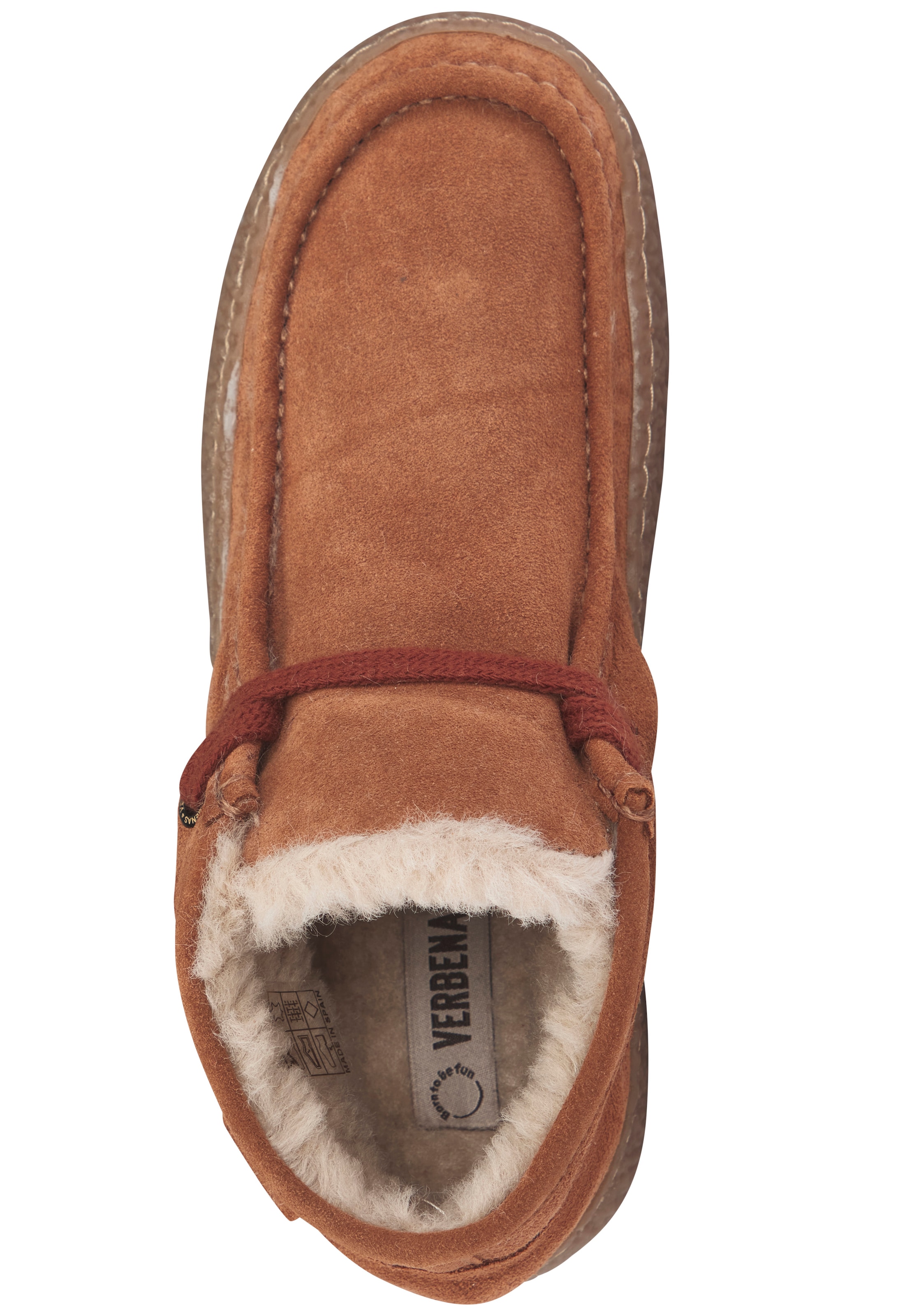 VERBENAS Bottes d'hiver »BRITTEN FUR SERRAJE«  Schnürboots, Stiefelette, Casual-Boots mit Schnürung