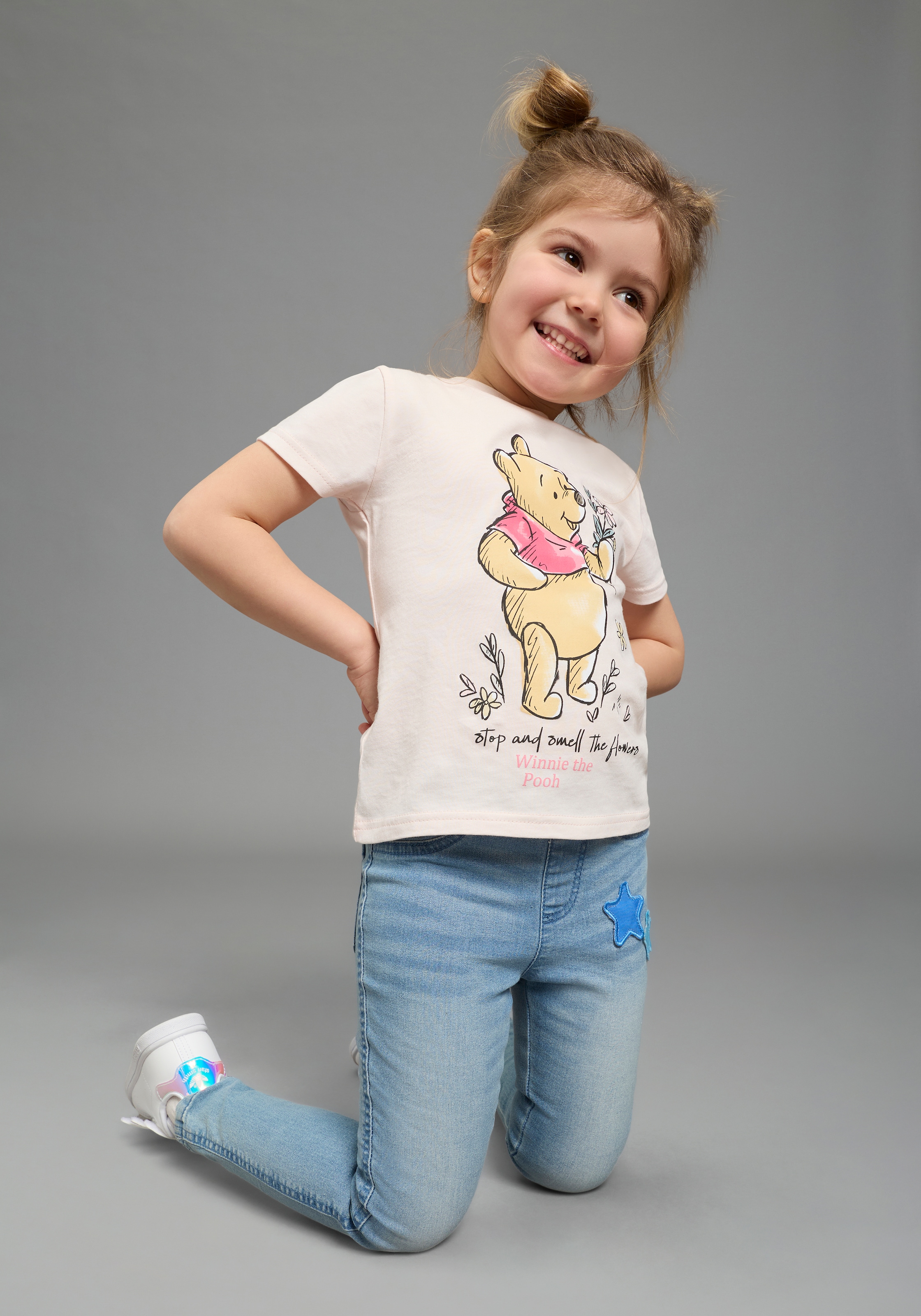 KIDSWORLD T-shirt »WINNIE Puuh - Disney Shirt« Kurzarm, Rundhalsausschnitt, mit modischem Druck, Basic Passform