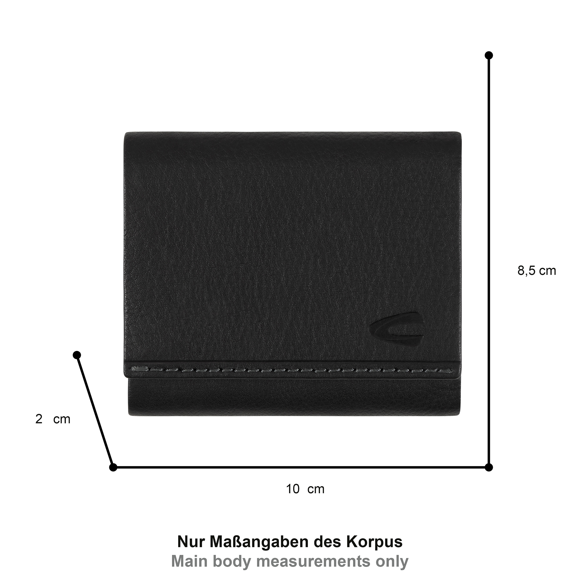 camel active Porte-monnaie »Atlanta« aus besonders weichem Leder mit RFID Schutz