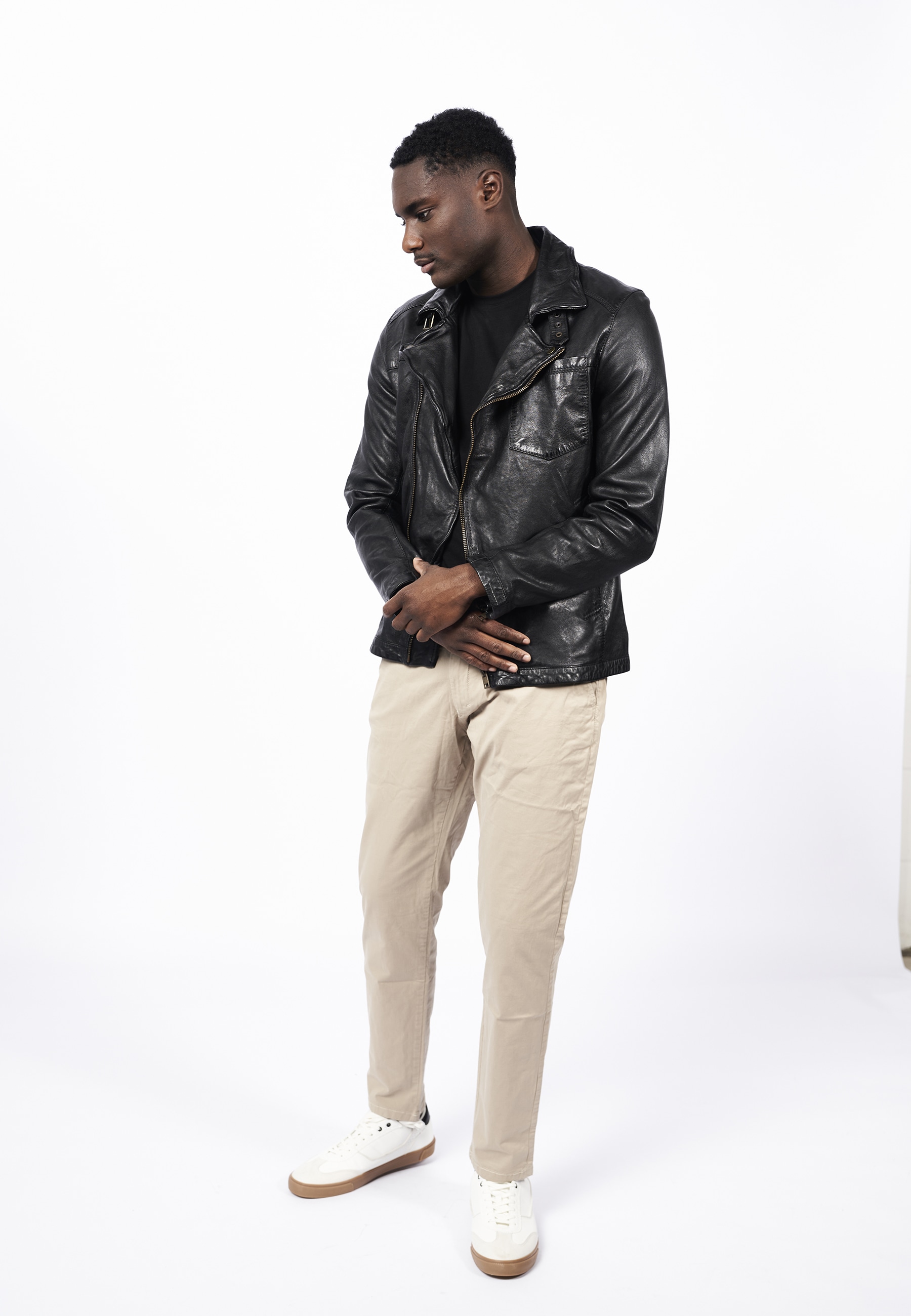 Freaky Nation Lederjacke »Jarick-FN«