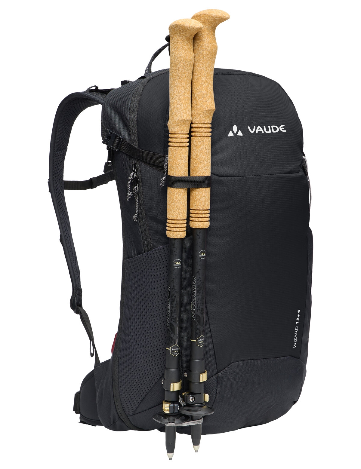 VAUDE Rucksack »Wizard 18+4« mit zwei seitlichen Netztaschen, inklusive Regenhülle