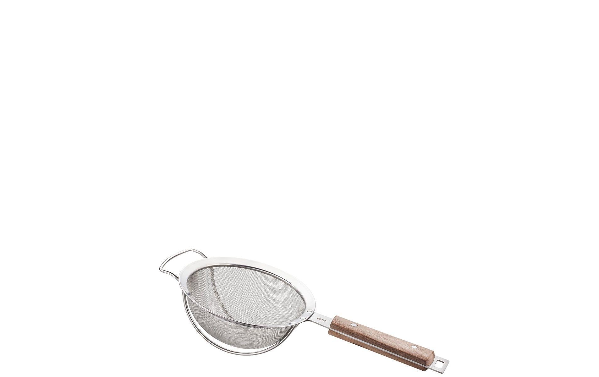 GEFU Küchensieb »Abtropfsieb Passo 16 cm, Silber/Braun«