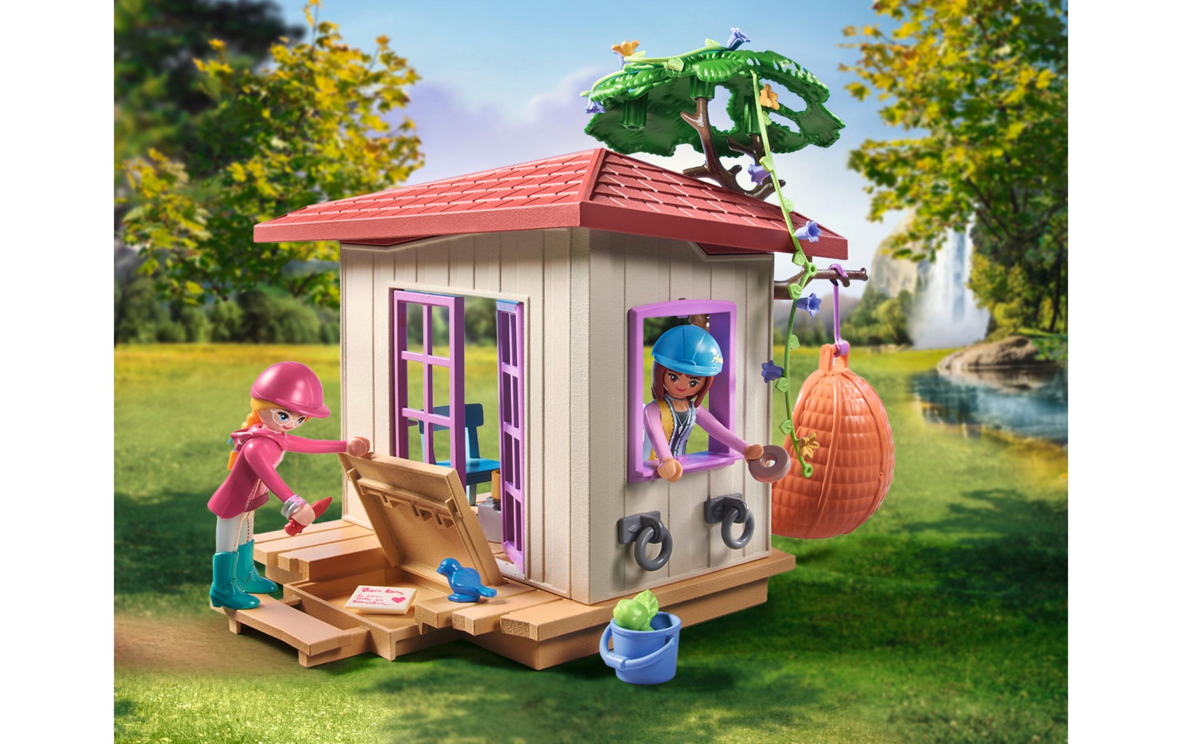 Playmobil® Spielbausteine »Horses of Waterfall Geheimes Clubhaus für Pferdefans 71638«