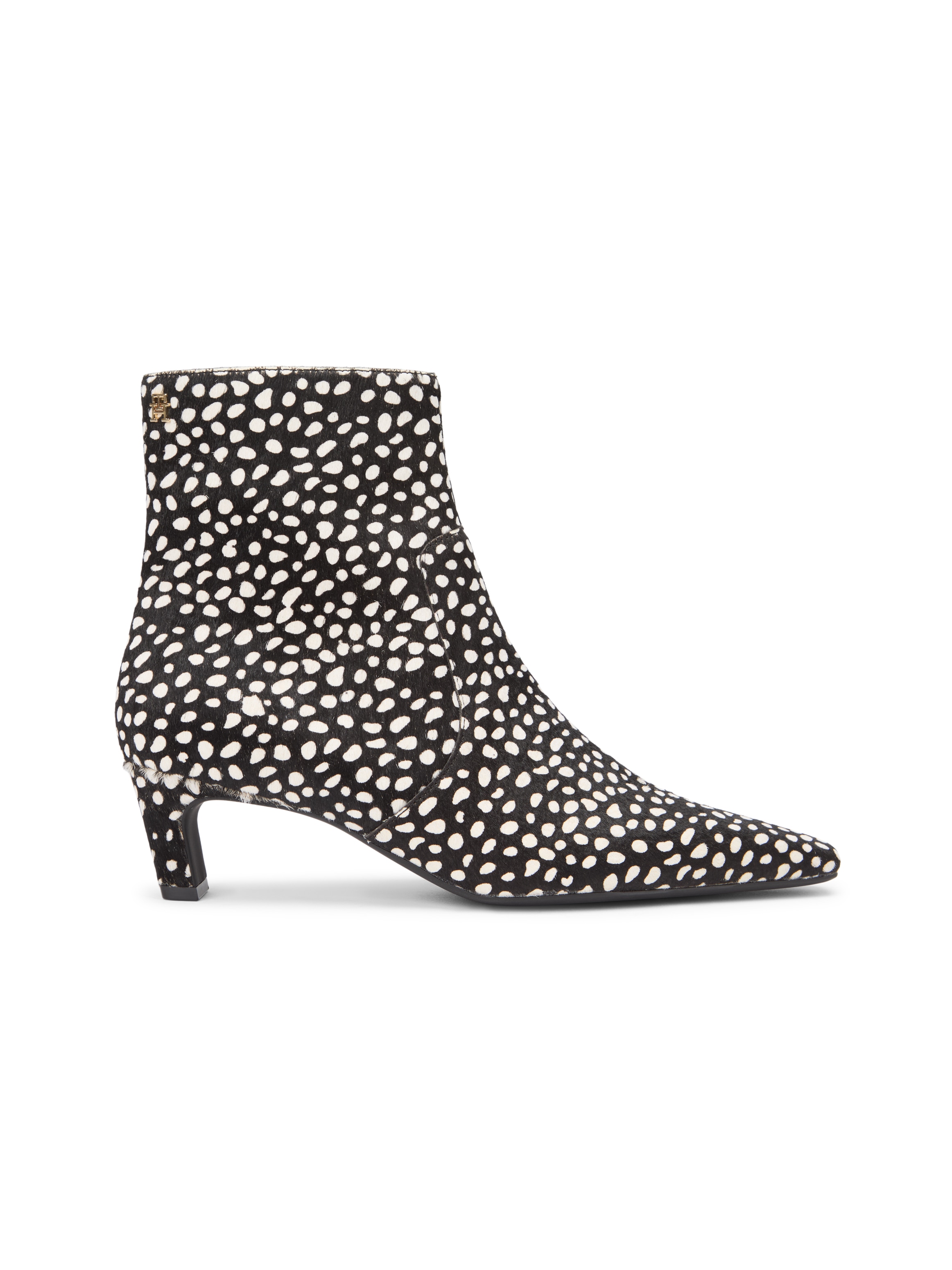 Tommy Hilfiger Bottines »TH SNOW LEOPARD BOOT«  , talon entonnoir, chaussure business à bout pointu