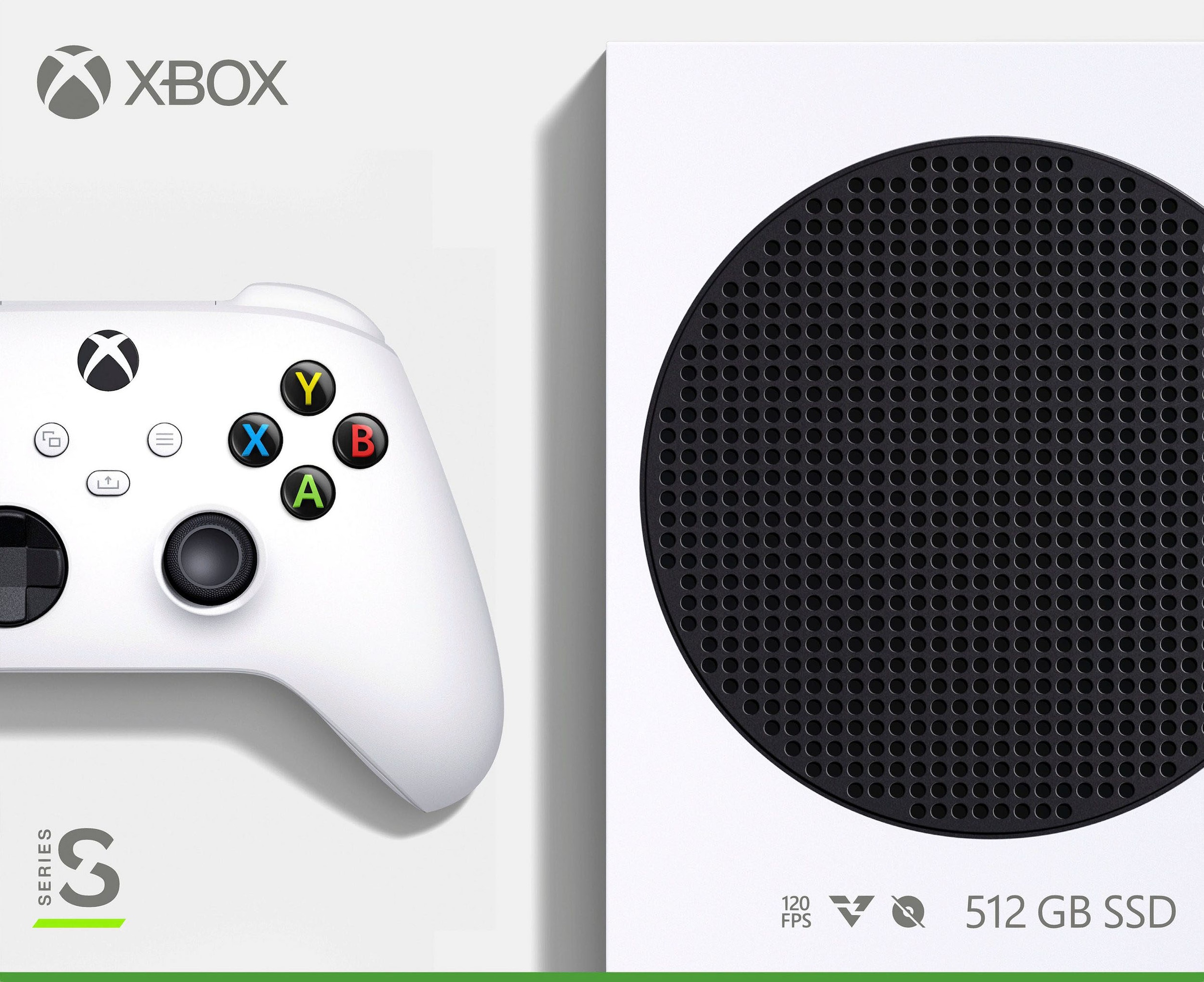 Xbox Konsolen-Set »Xbox Series S inkl. 2 Controller« 512 GB