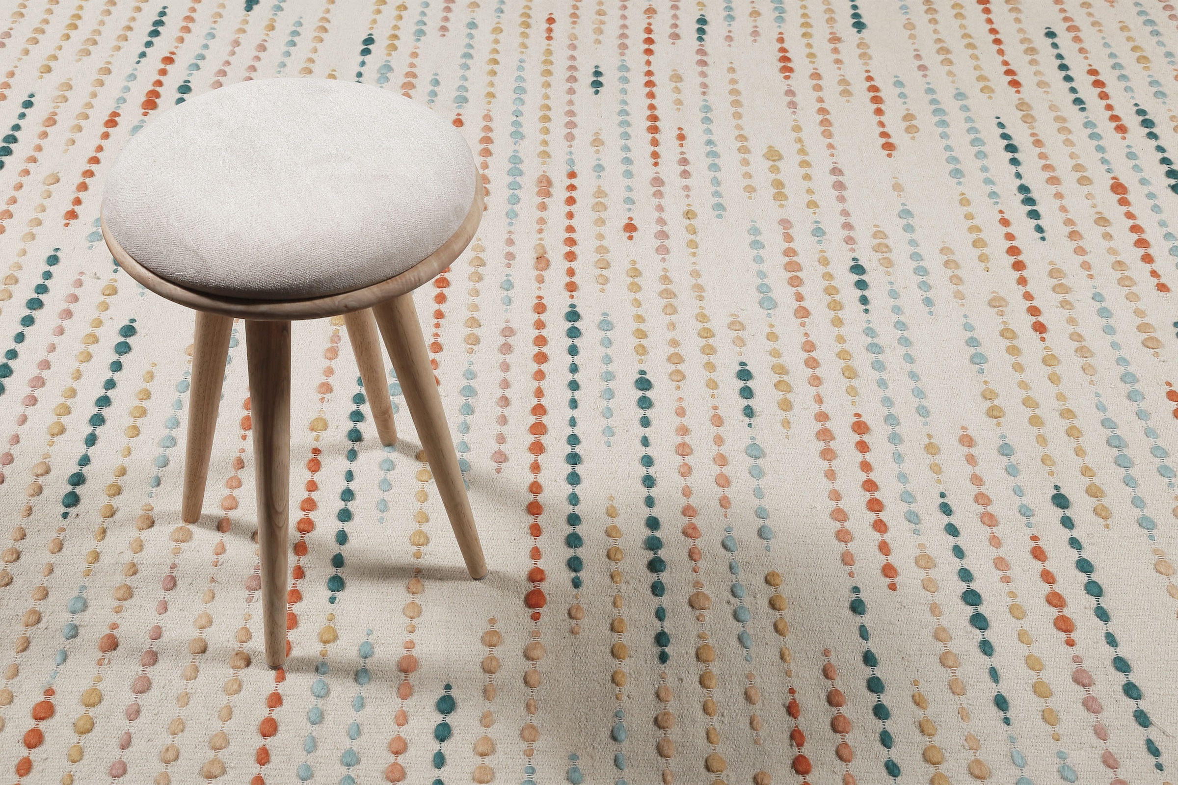 Wecon home Tapis »Maddie« Rectangulaire 11 mm Höhe handgewebt, robust, strapazierfähig, skandinavisch, Naturfaser