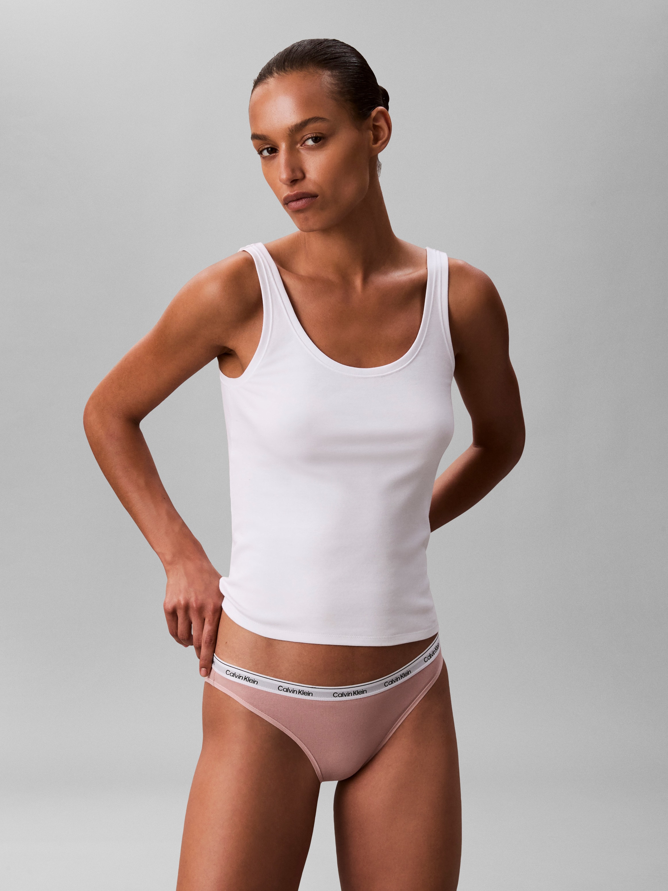 Calvin Klein Underwear Slip de bikini »BIKINI (LOW-RISE)« avec ceinture logo