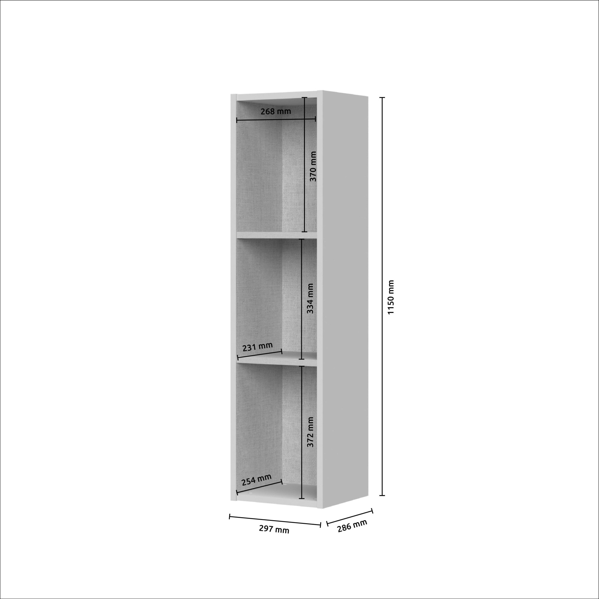 GOODproduct Vitrine suspendue »Opera, Wandschrank, Schwebendes Design für modernen Wohnraum« laqué UV, fonction Soft Close, montage mural