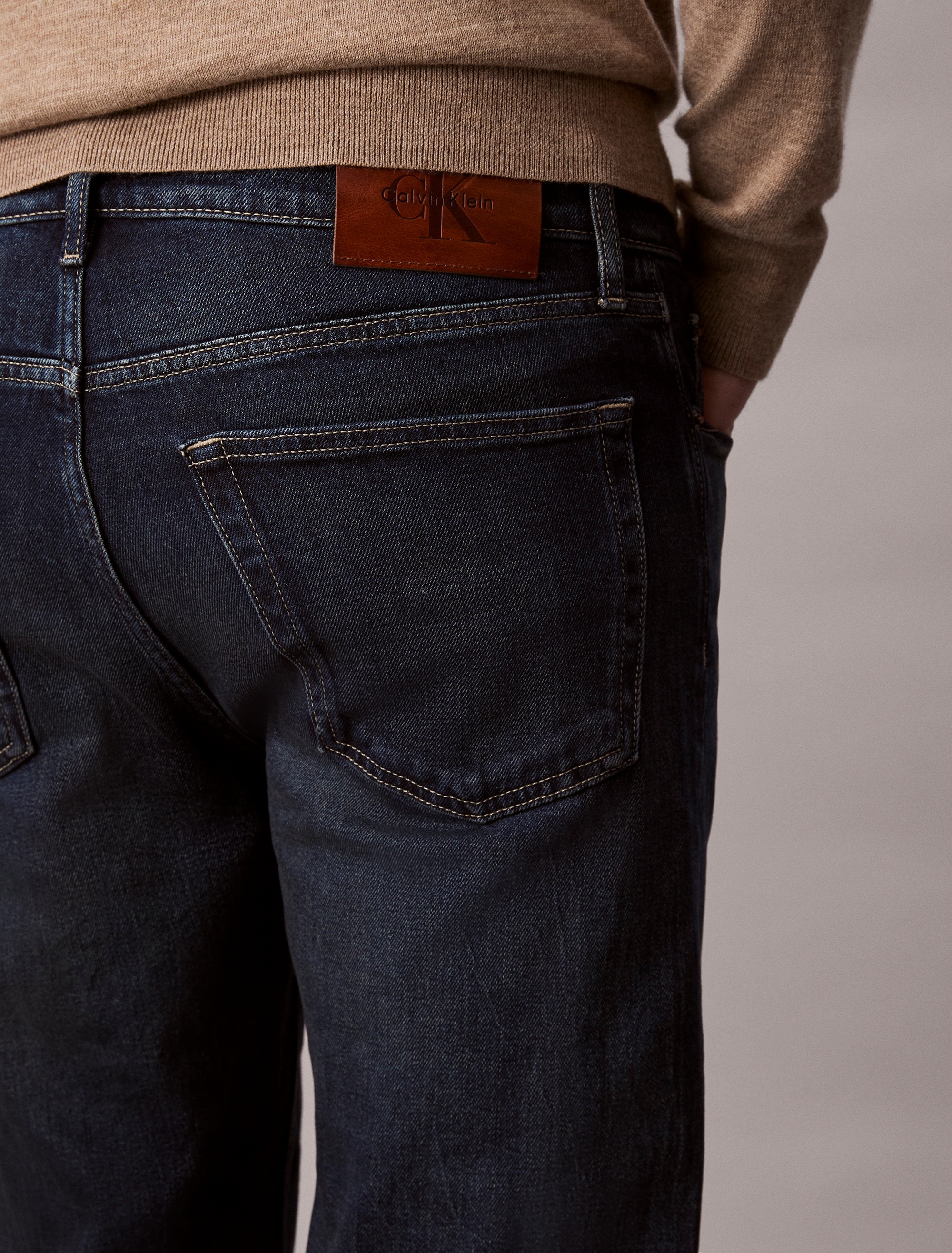 Calvin Klein Jeans 5-Pocket-Jeans Straight Fit, Baumwoll-Stretch