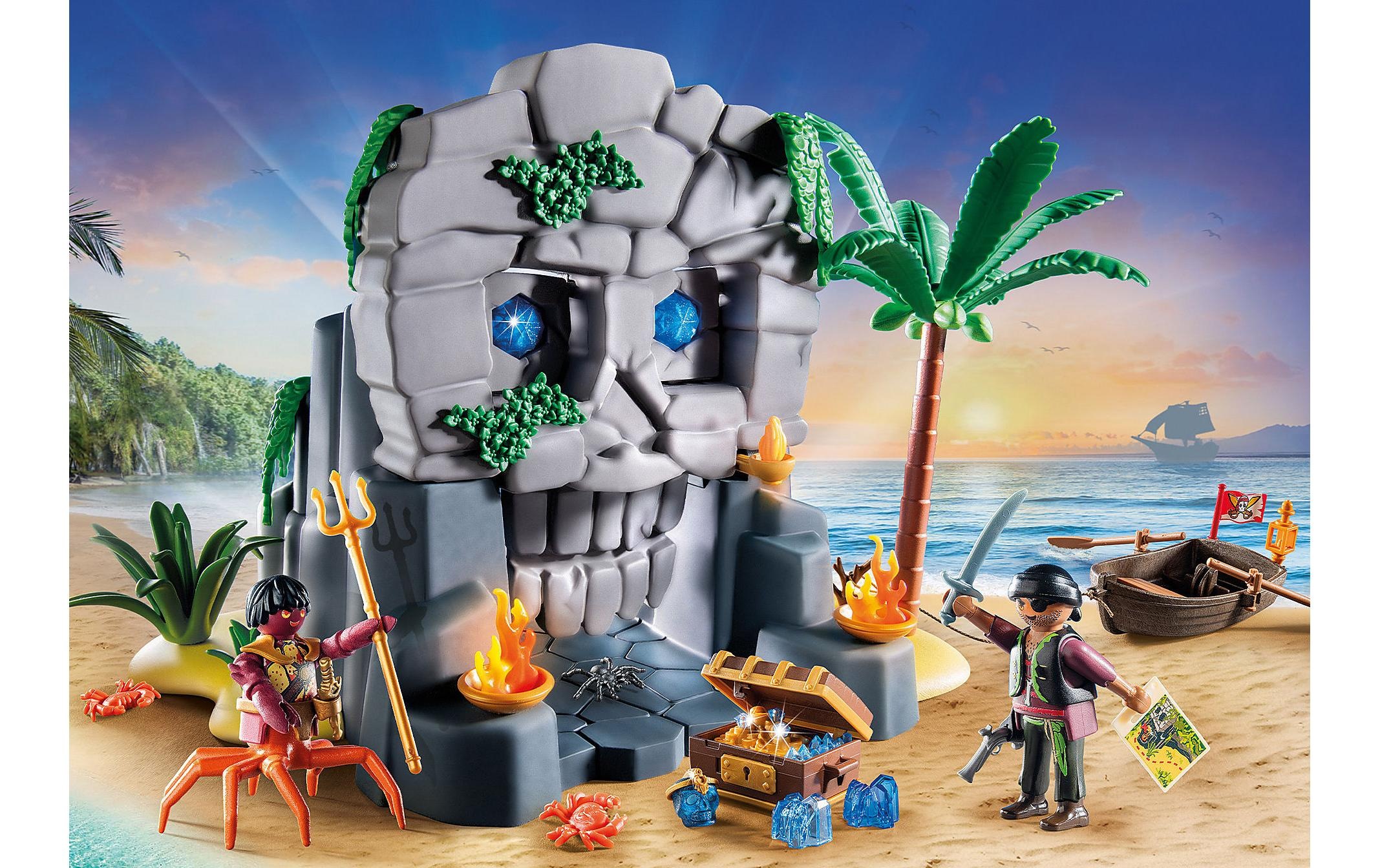 Playmobil® Spielbausteine »Pirates Totenkopfinsel 71531«