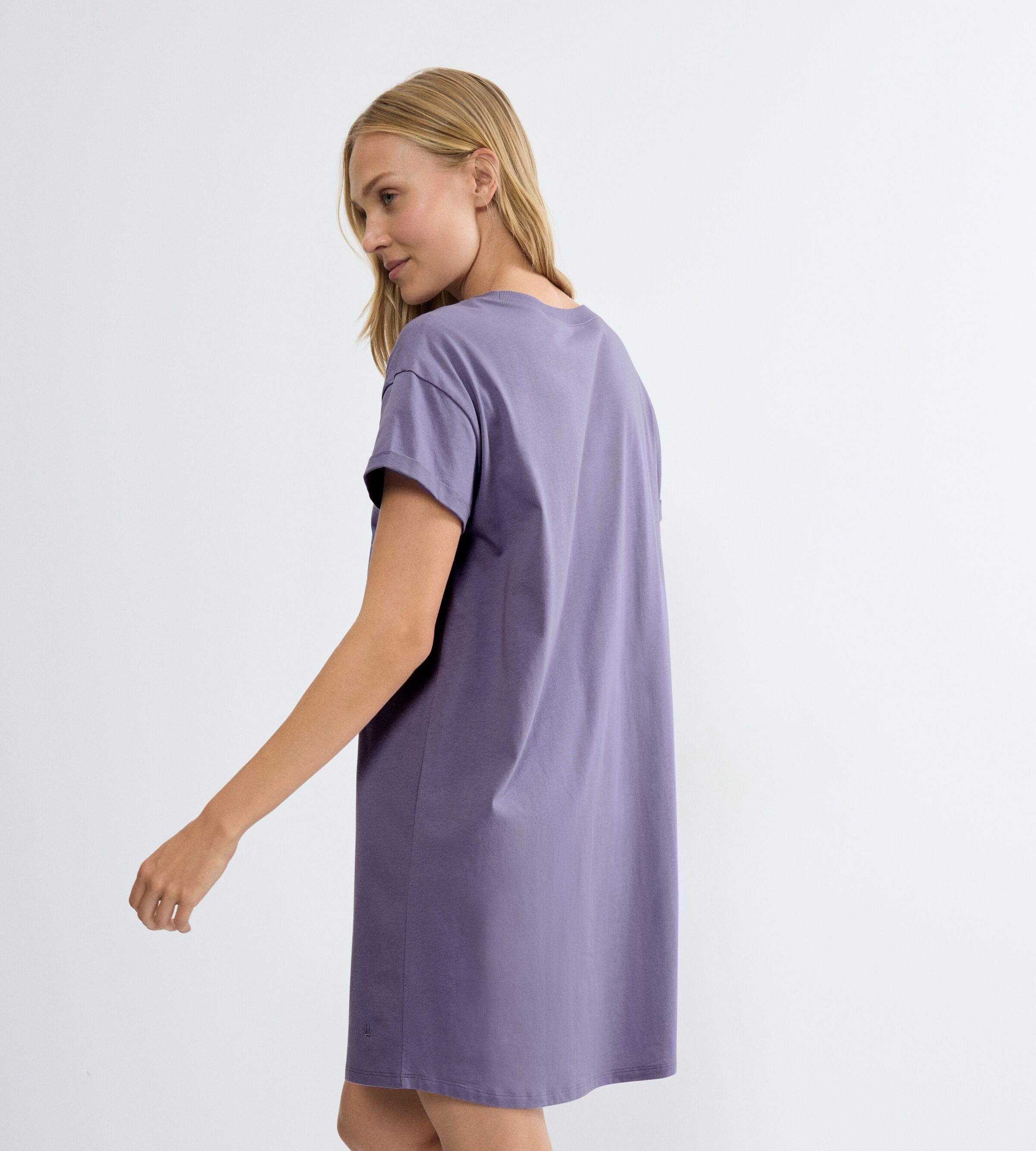 Triumph Chemise de nuit »Nightdresses NDK X« weich, atmungsaktiv, gerippter Rundhalsausschnitt, Kurzarm
