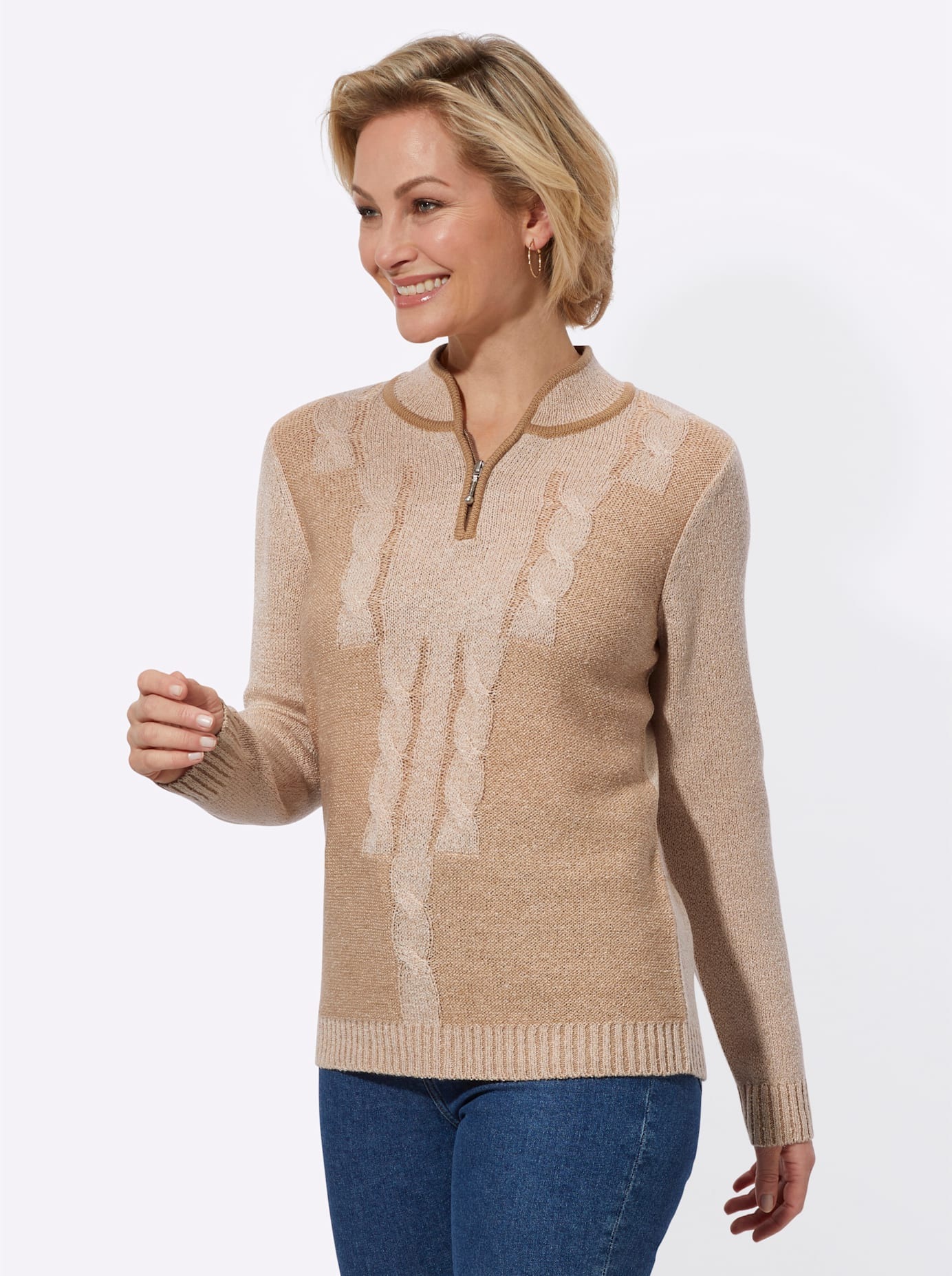 Classic Basics Pull à col montant »Pullover«