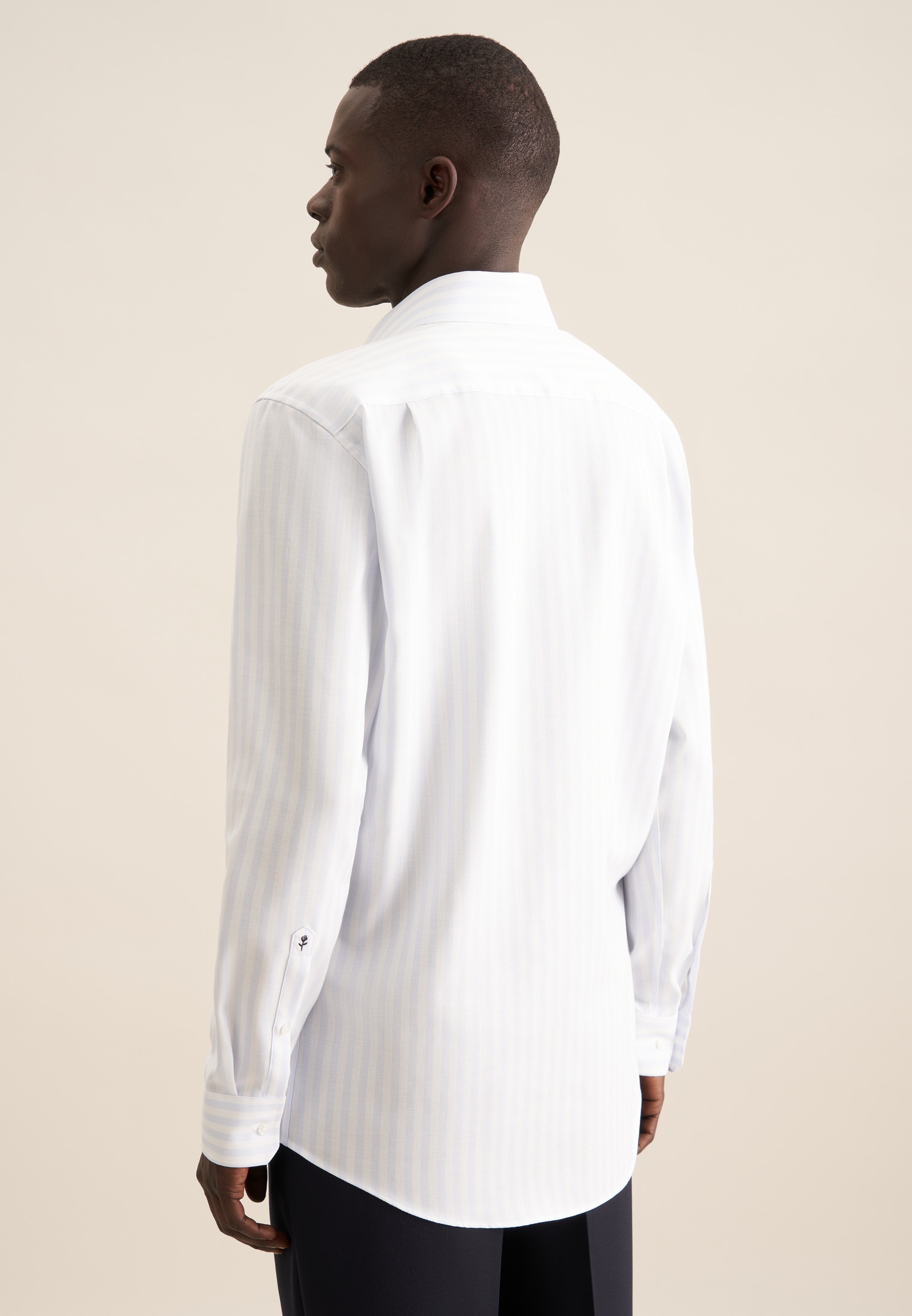 seidensticker Businesshemd »Regular« Regular 1/1 Kentkragen Streifen