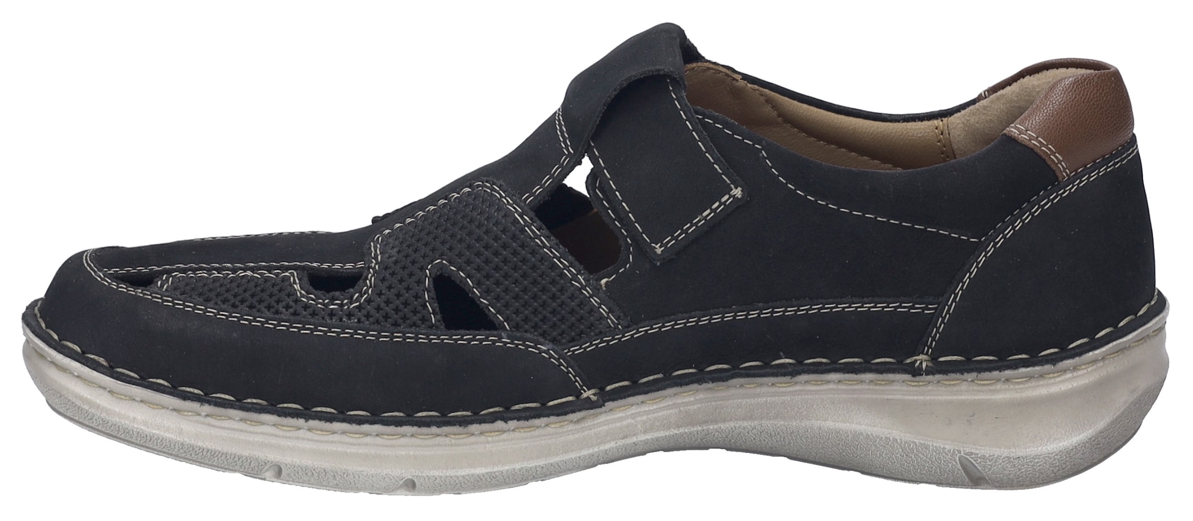 Josef Seibel Chaussures à scratch »New Anvers 81«  , Bäckersandale, Komfortschuh, Halbschuh in Weite K (sehr weit)