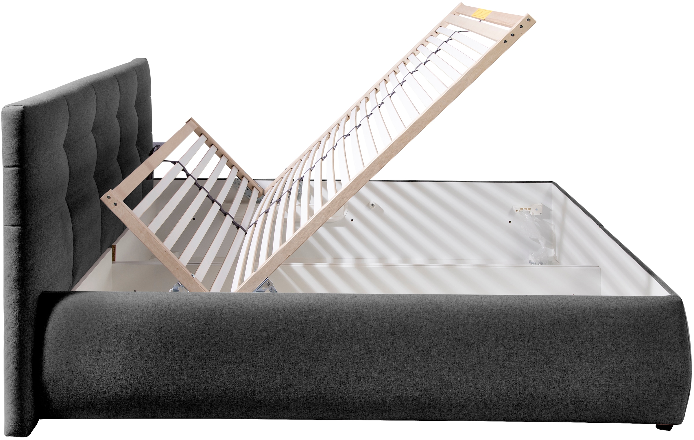 Maintal Polsterbett »Felsental« inklusive Bettkasten, in H2, H3 & H4 erhältlich