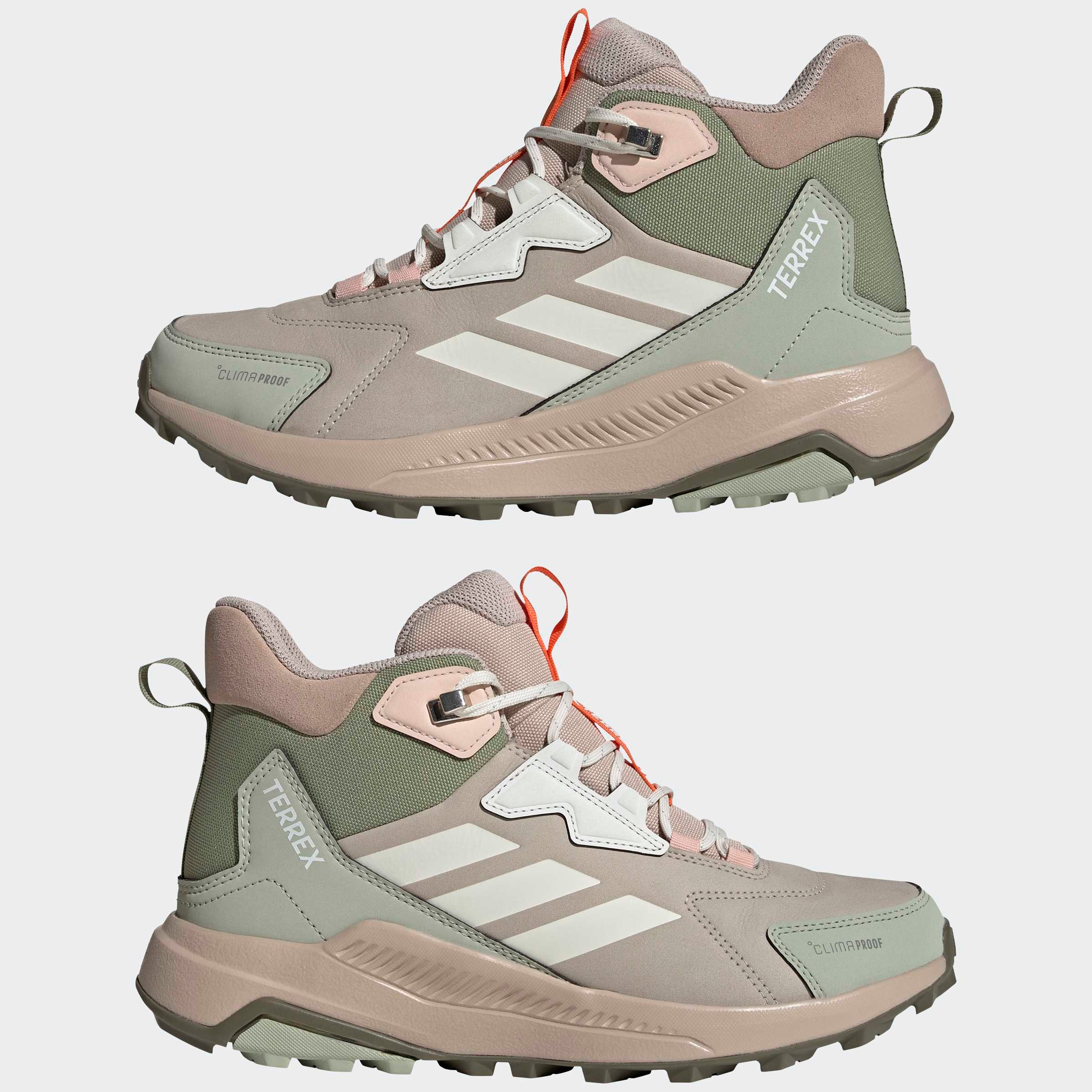 adidas TERREX Wanderschuh »ANYLANDER MID LEA CP W«  wasserdicht und aus Leder