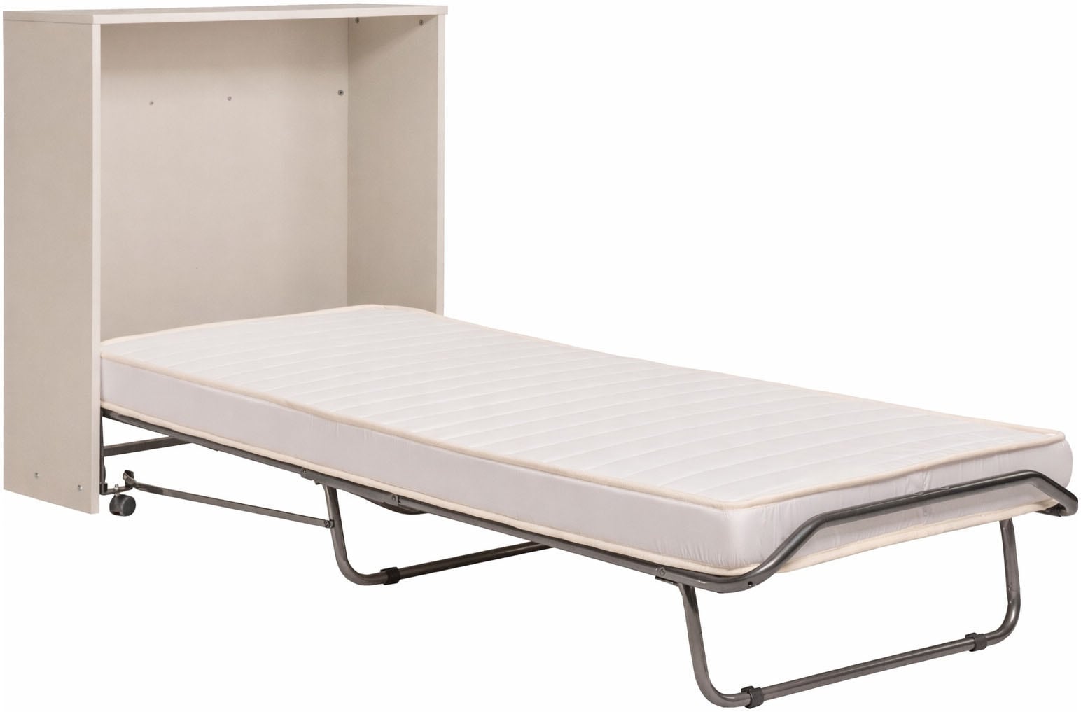 Home affaire Lit armoire »Sognum als Gästebett nutzbar, Wandklappbett in Kommodenoptik« Disponible en blanc, noir et cachemire,  incl. matelas, lit pliant gain de place, optimal pour petits espaces