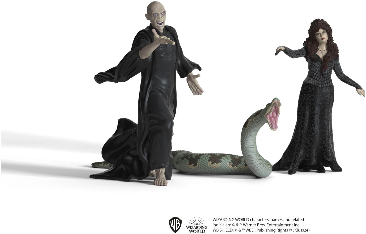 Schleich® Personnage de jeu »WIZARDING WOLRD™, Voldemort, Nagini & Bellatrix L. (42684)«