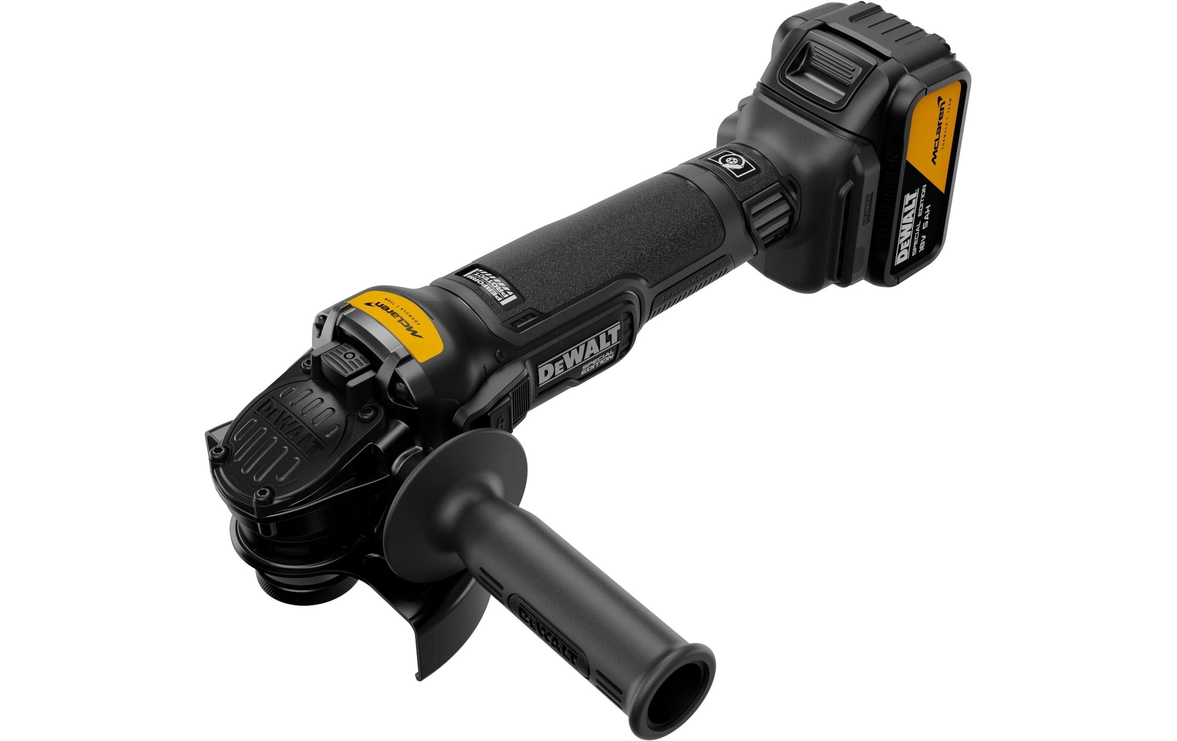 DeWalt Akku-Winkelschleifer »McLaren F1 Team 18 V XR Brushless 125 mm«