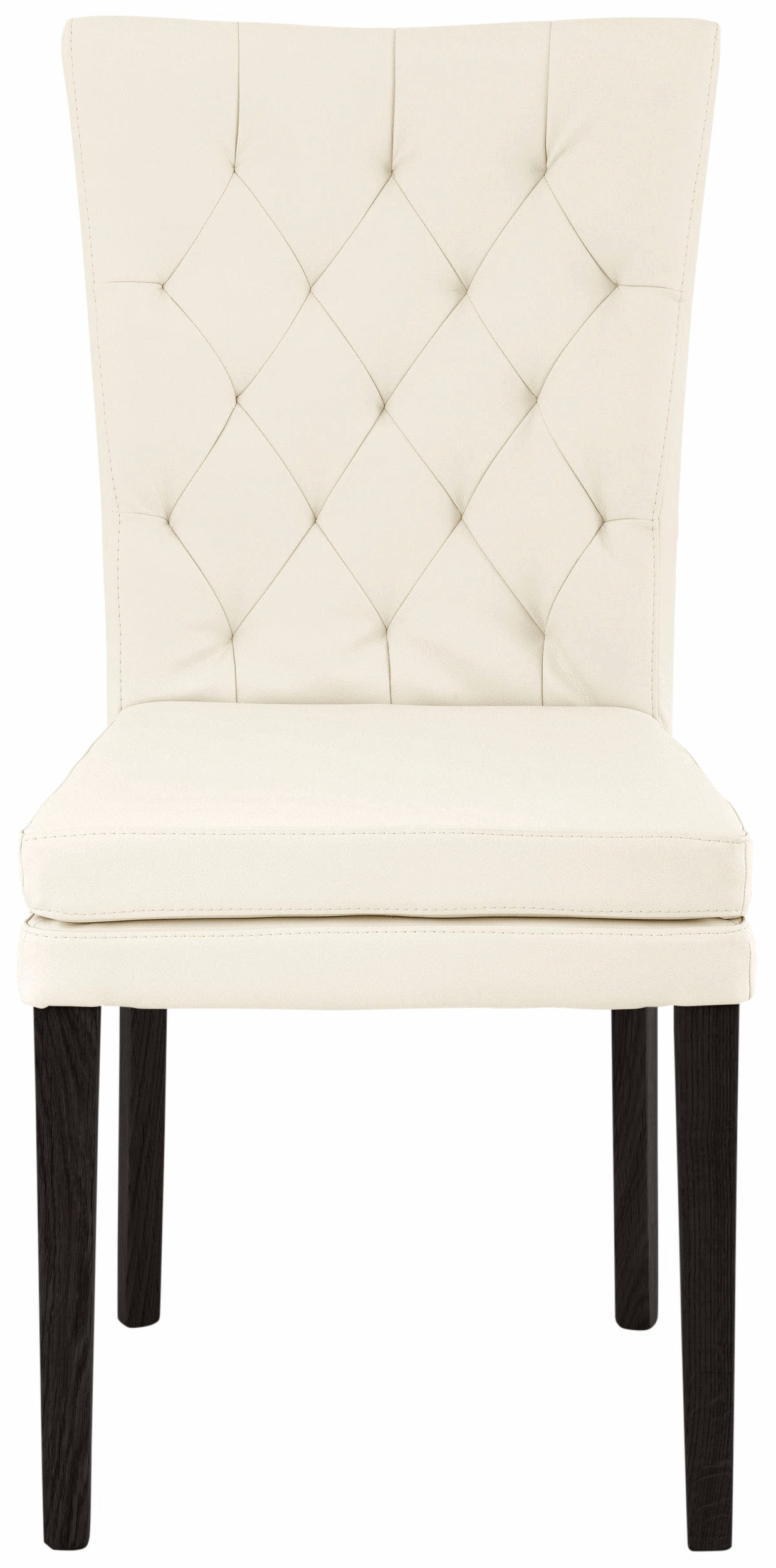 Home affaire Chaise à 4 pieds »Colorado« (Set) 2 cuisBeine aus Buche, wengefarben lackiert, Im 2er, 4er oder 6er-Set