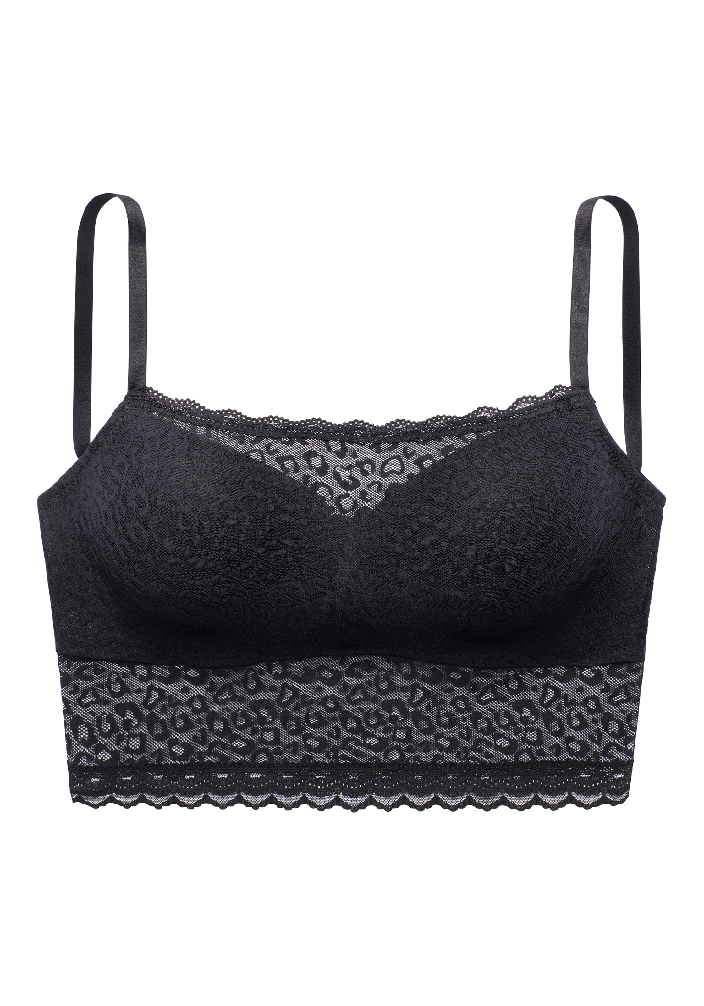 Vivance Soutiens-gorge moulés mit Bügel, aus Spitze in Leo-Optik, in leichter Longform, sexy Dessous