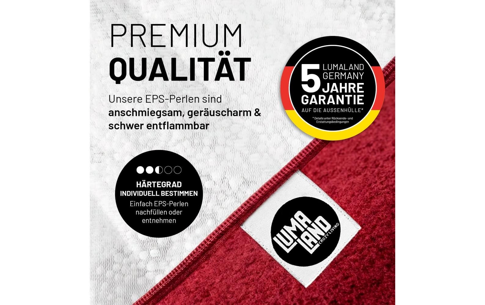 Lumaland Pouf »Lumaland Sitzsack Comfort 120 l «