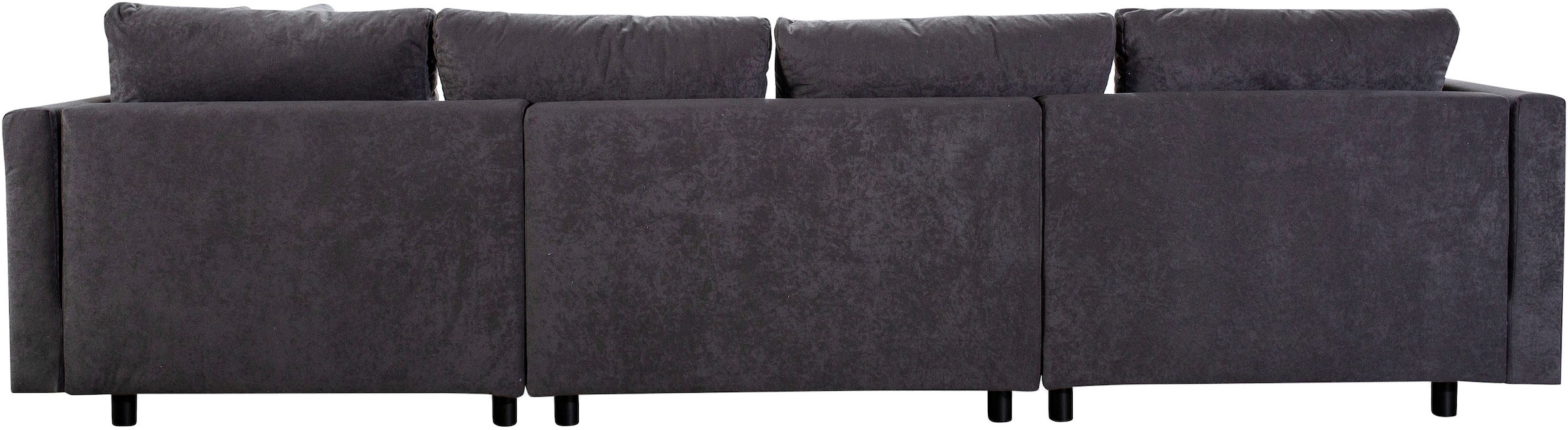 COLLECTION AB Paysage de salon »Toni U-Form, B: 298 cm« Set: Sofa & Hocker, 3 Zierkissen, Federkern