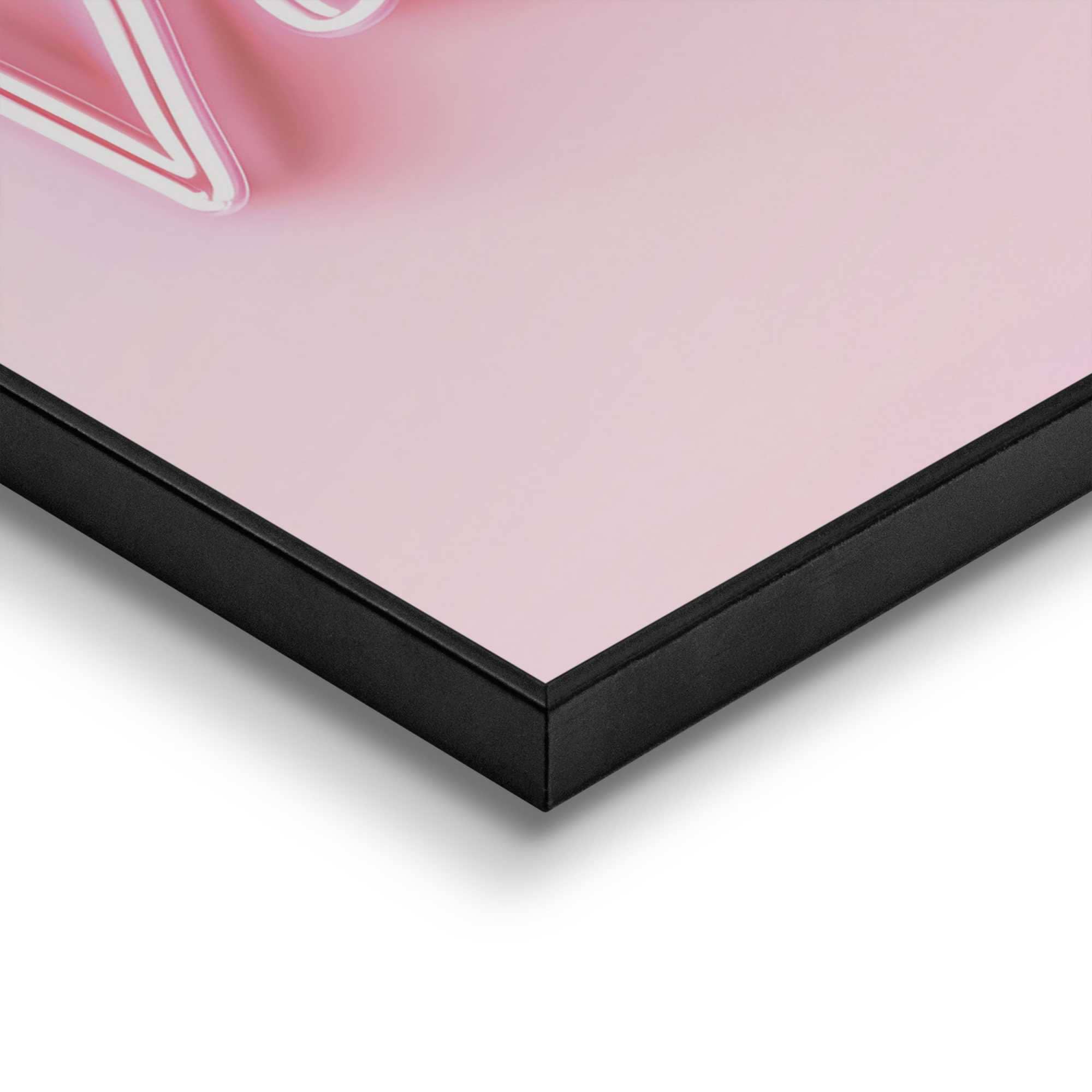 Reinders! Poster »Good Vibes« Teenager Zimmer - Rosa - MDF - Sprüche - 30x40 cm