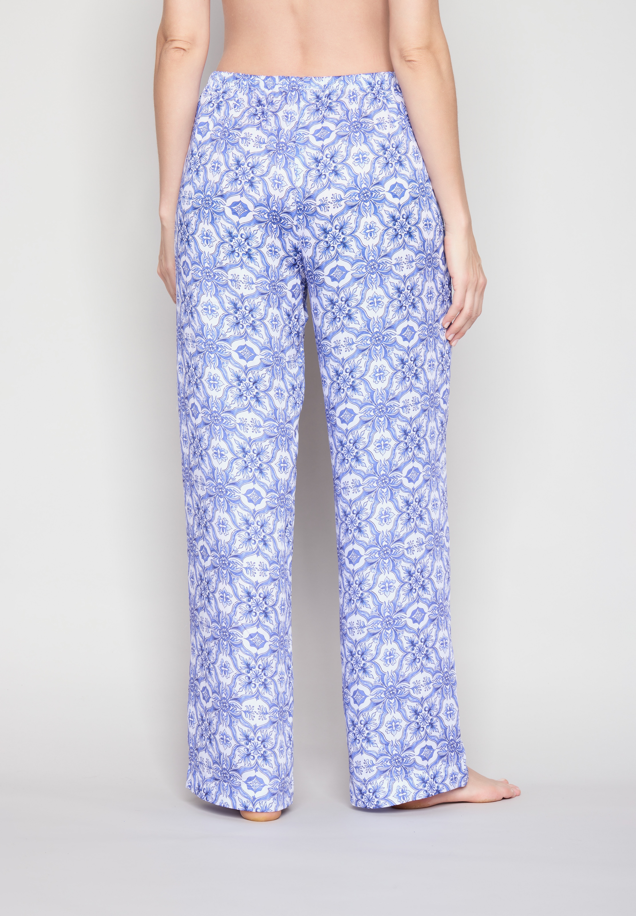 JOOP! Pyjamahose  mit Allover-Print und seitlichen Taschen