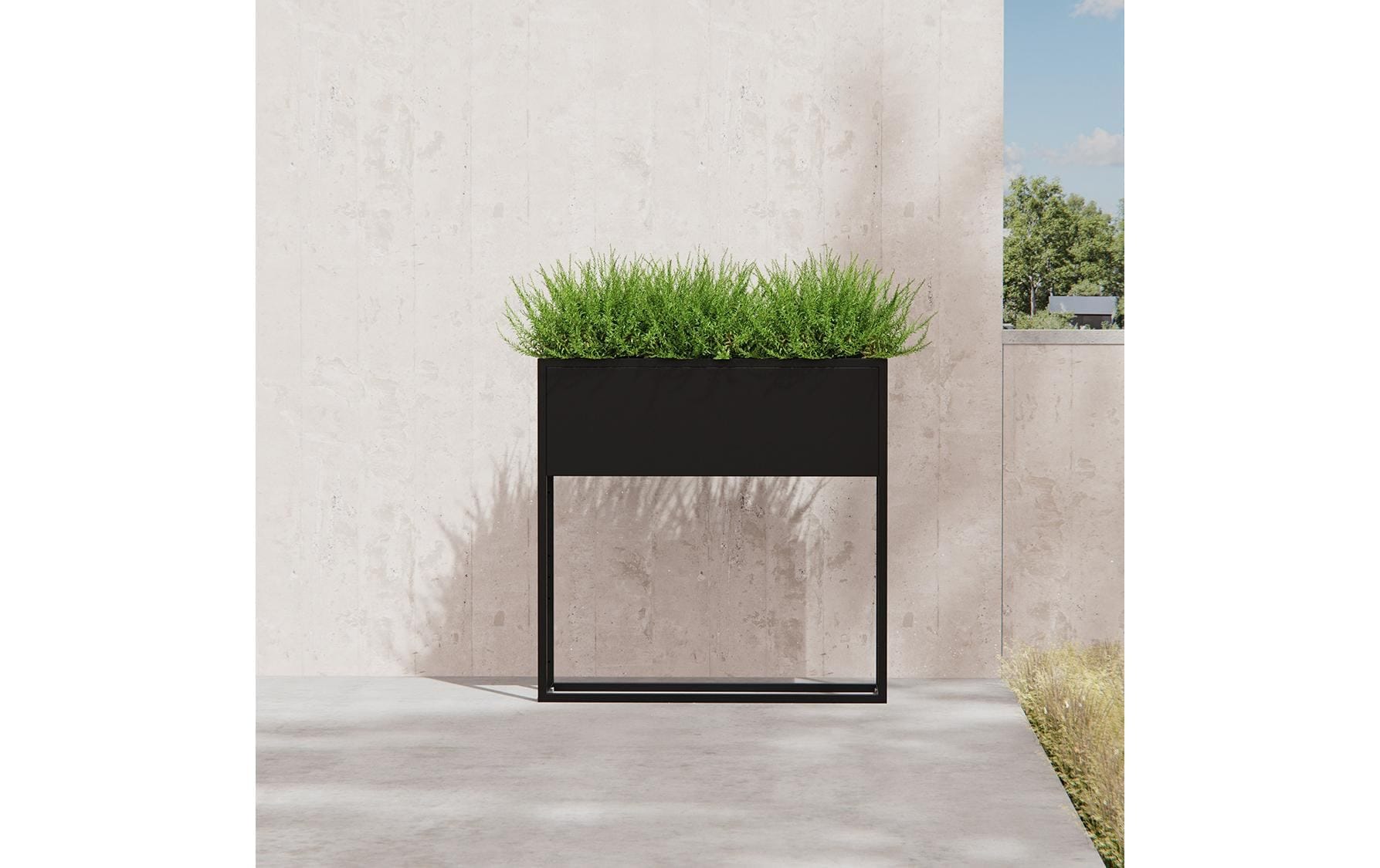 Herstera Garden Bac à plantes »HUB 80 x 25 x 79 cm«