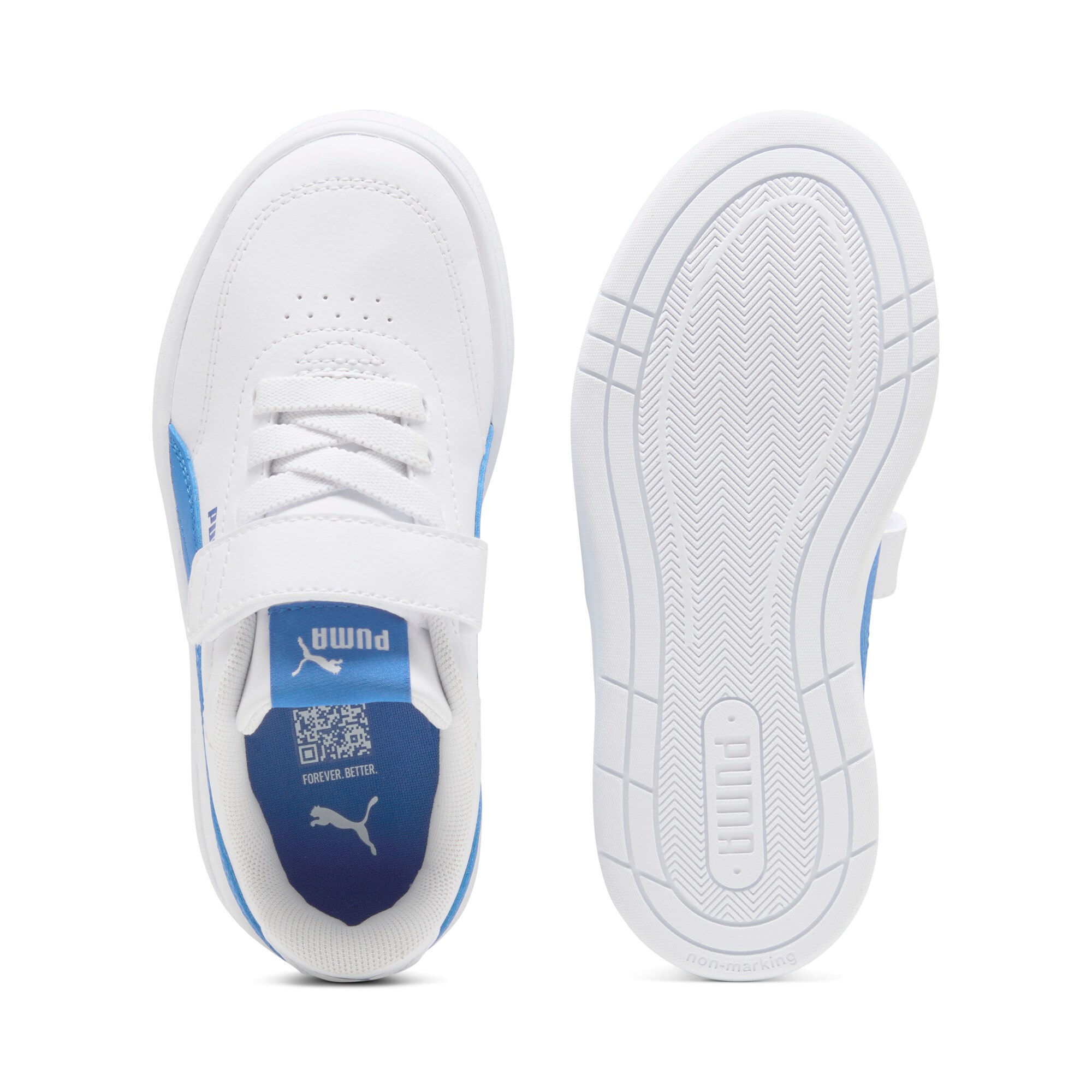 PUMA Sneaker »COURT CLASSIC CLEAN AC PS«  für sportliche Aktivitäten und Streetwear, mit SOFTFOAM+ Dämpfung