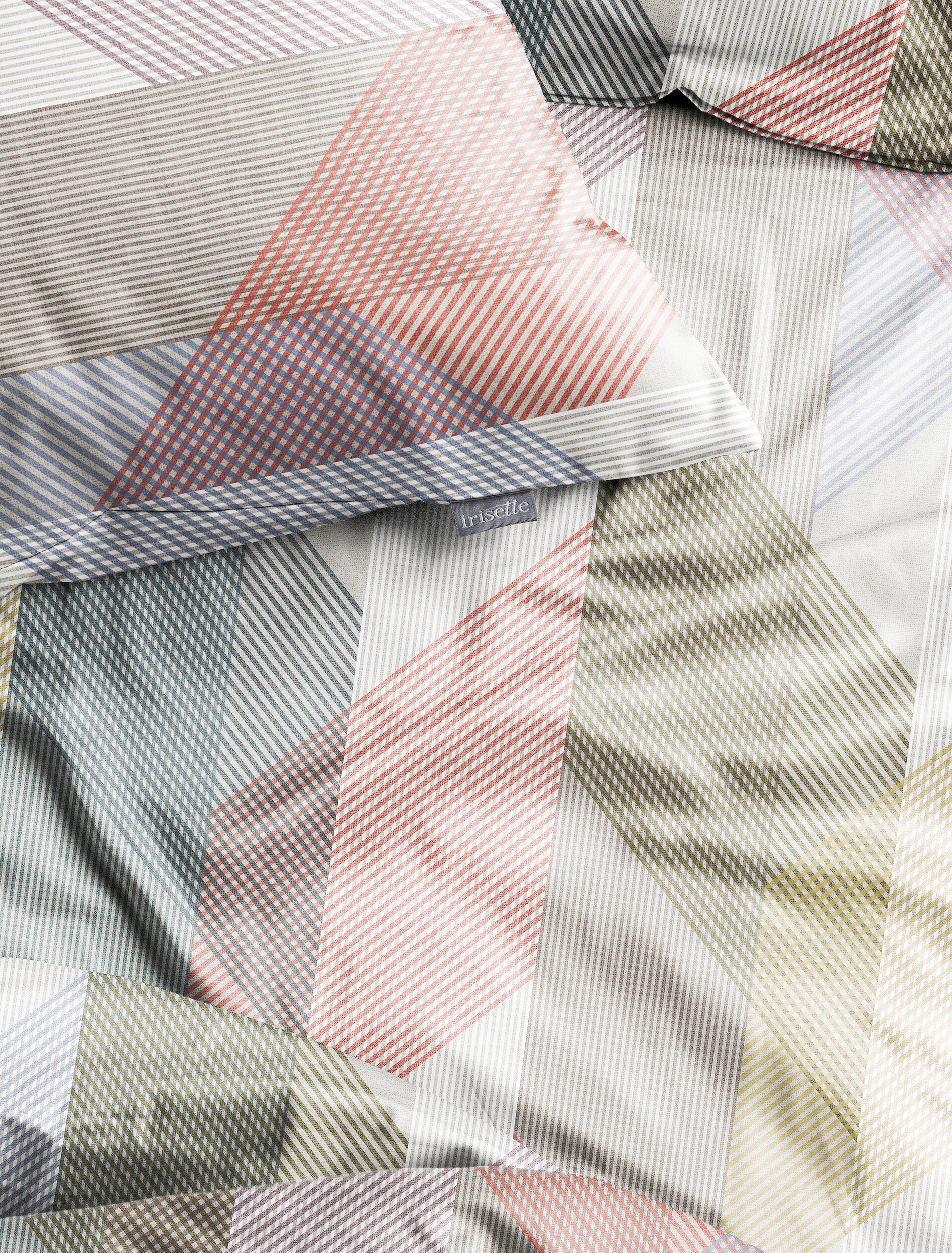 Irisette Linge de lit »Wave 8739« 2 confortable et respirant, qualité toutes saisons
